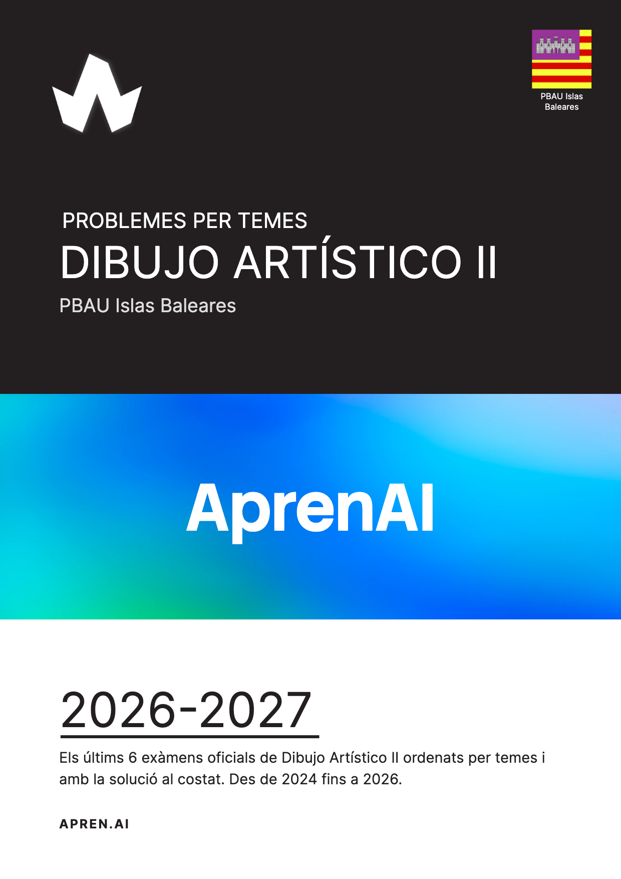 Dossier d'exàmens de Dibujo Artístico II