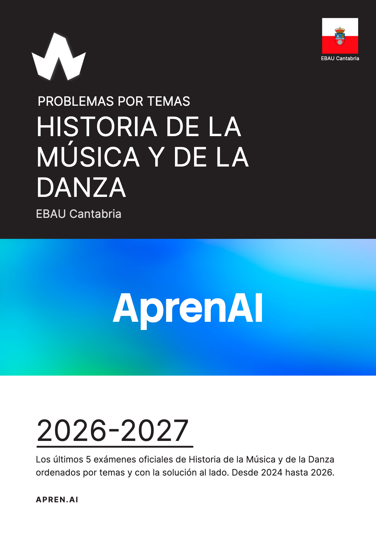 Dosier de exámenes de Historia de la Música y de la Danza