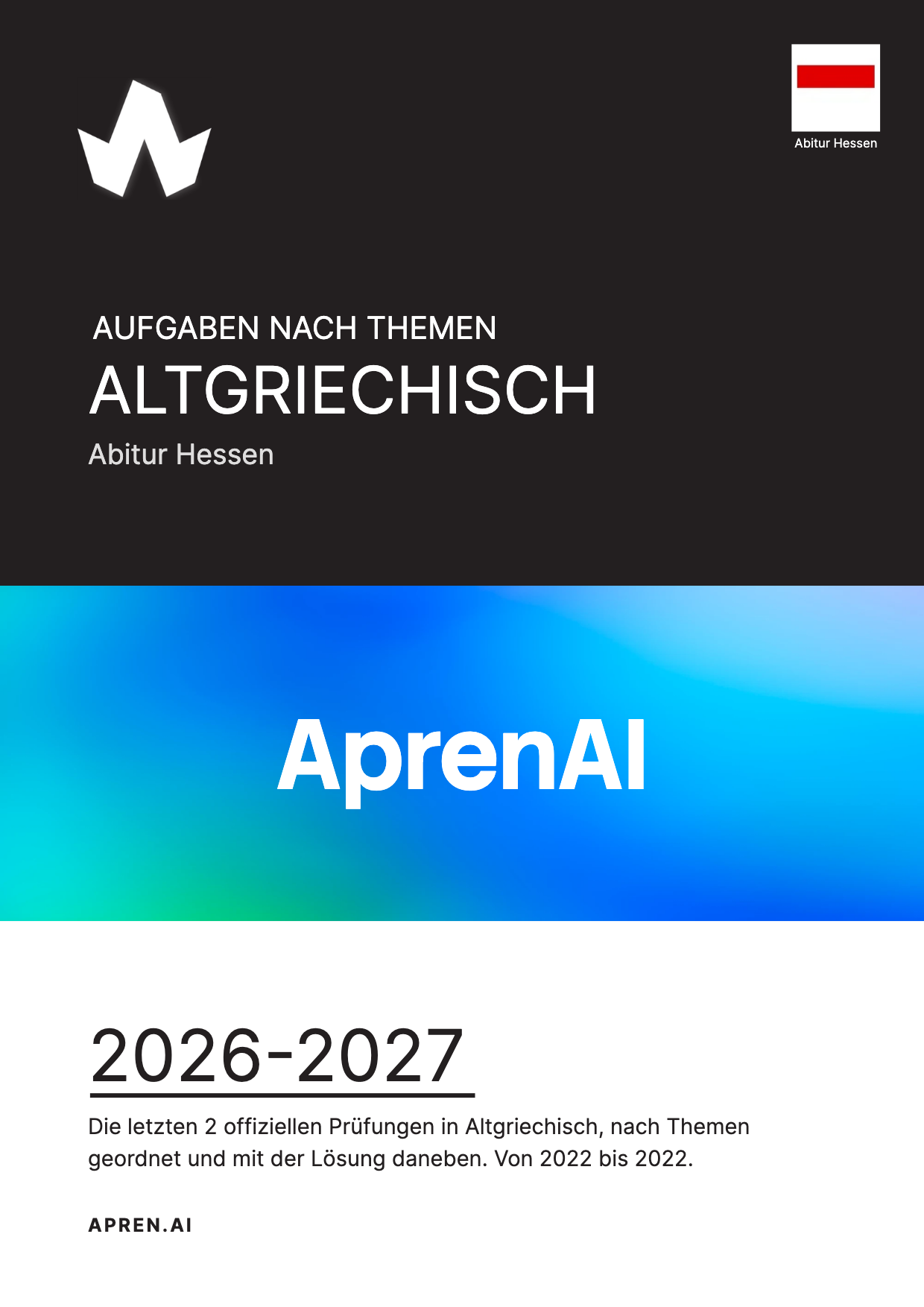 Prüfungsdossier Altgriechisch