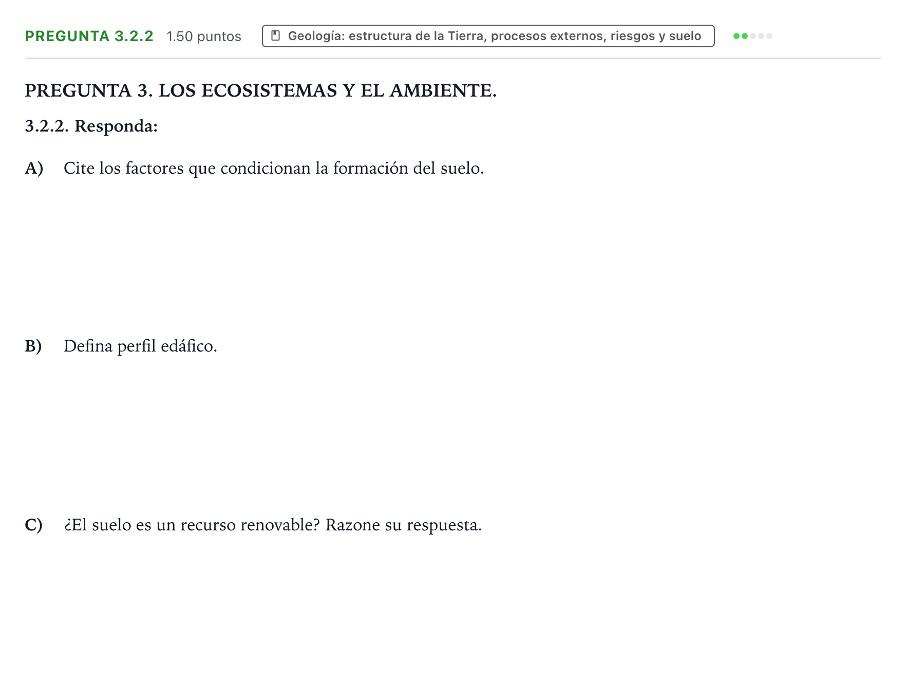Enunciado: Pregunta 3.2.2 · Ciencias Generales PAU Galicia Ordinaria 2025