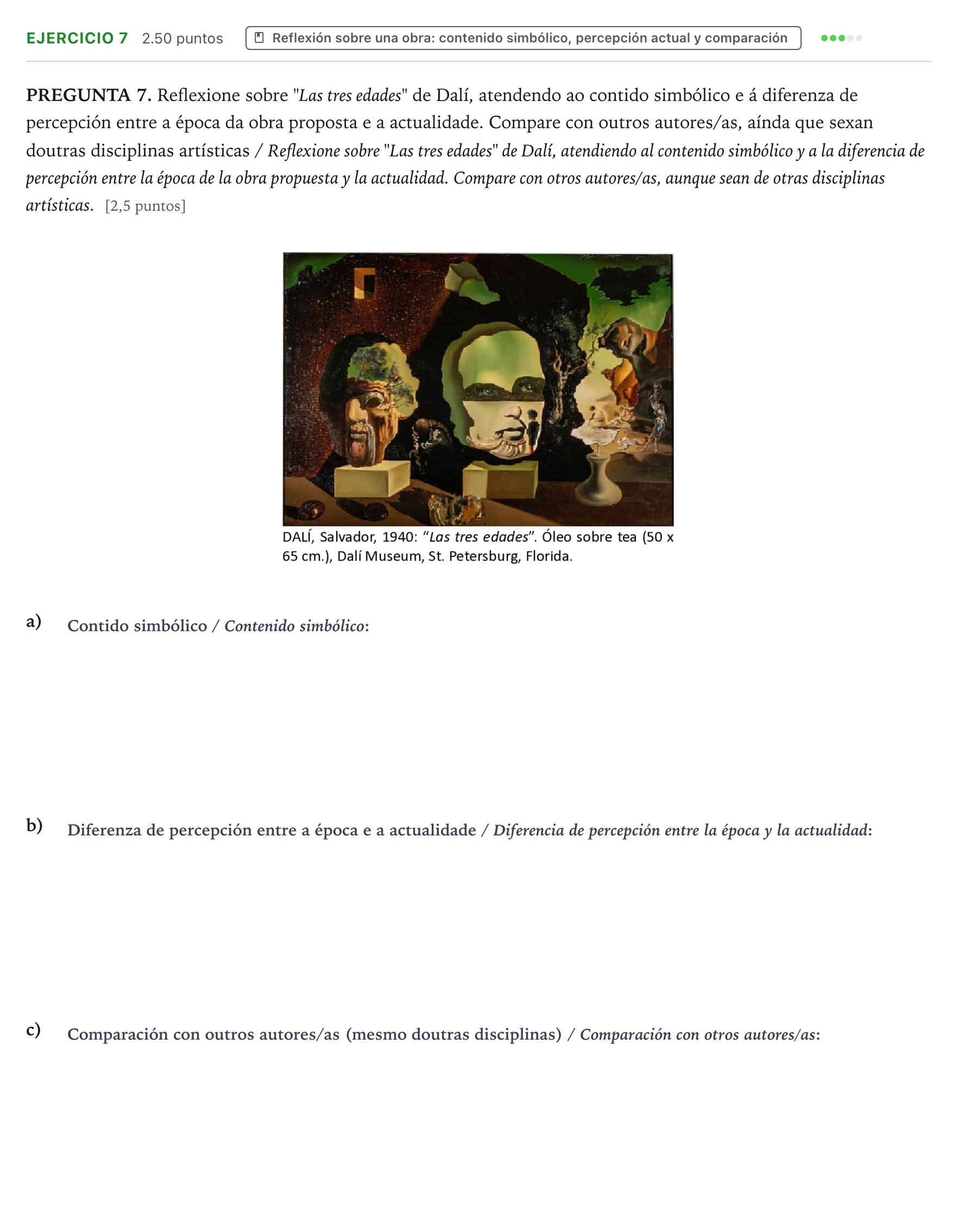 Enunciado: Problema 7 · Fundamentos Artísticos PAU Galicia Ordinaria 2024