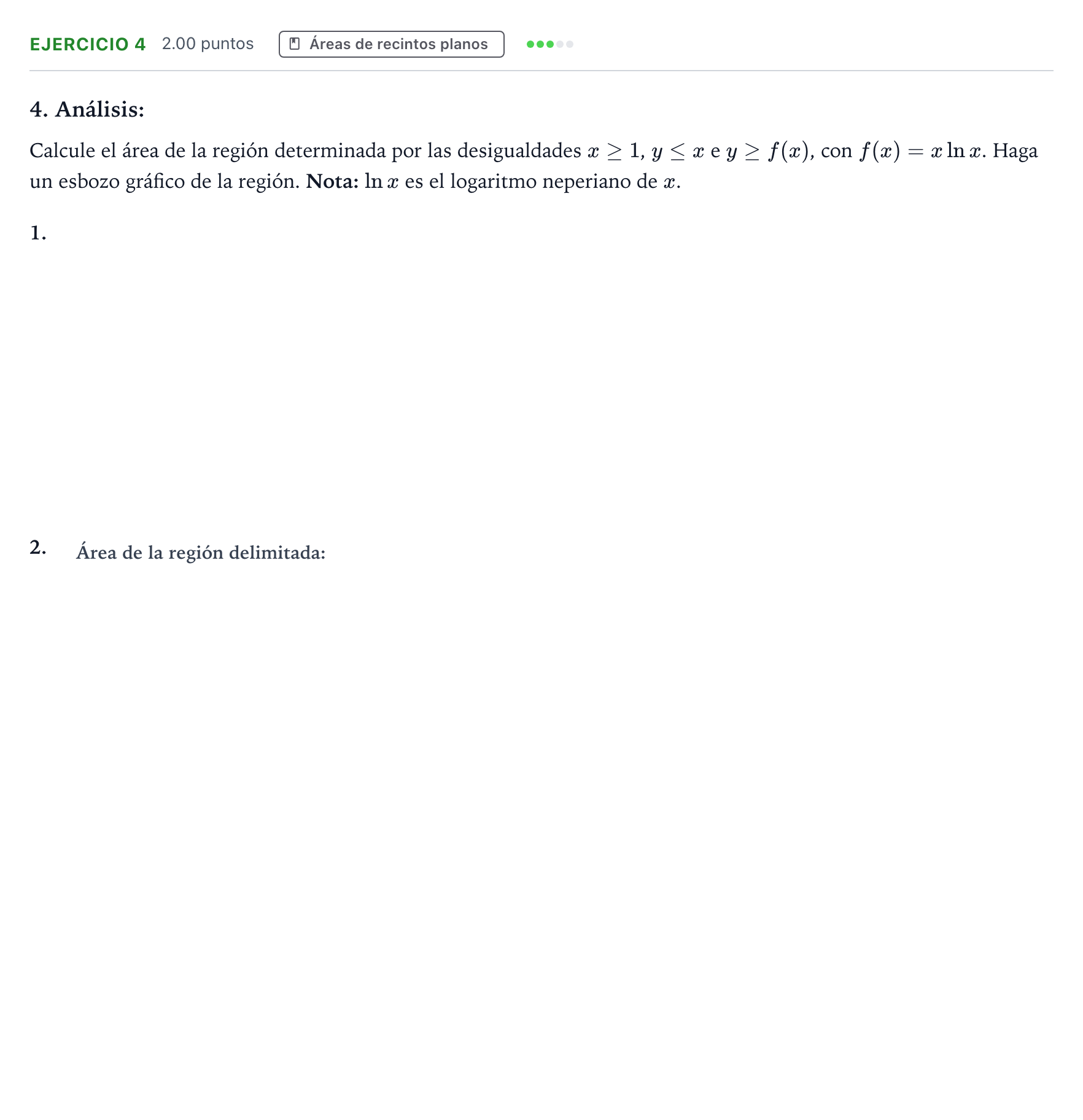 Enunciado: Problema 4 · Matemáticas II PAU Galicia Ordinaria 2023