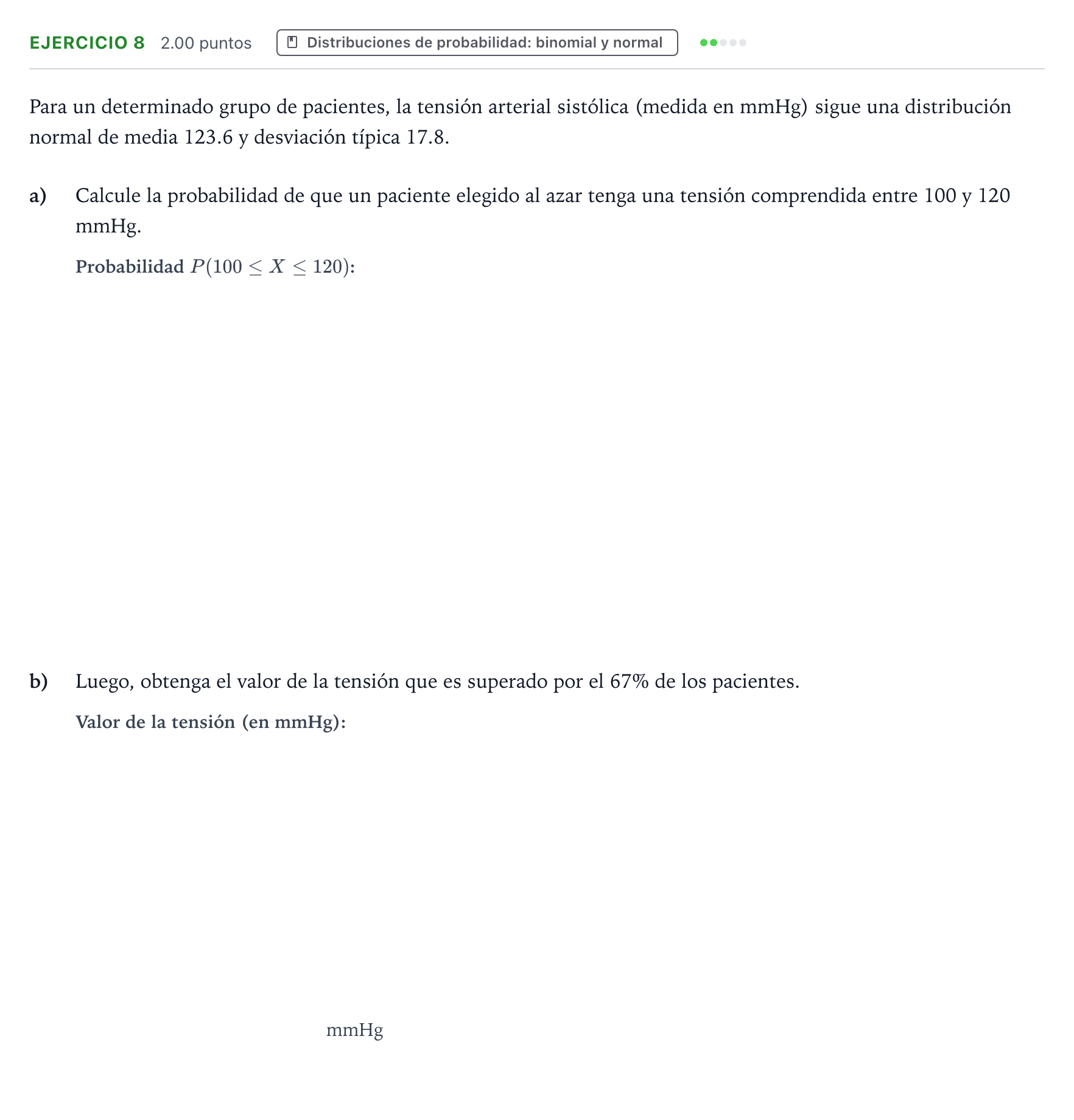 Enunciado: Problema 8 · Matemáticas II PAU Galicia Extraordinaria 2023