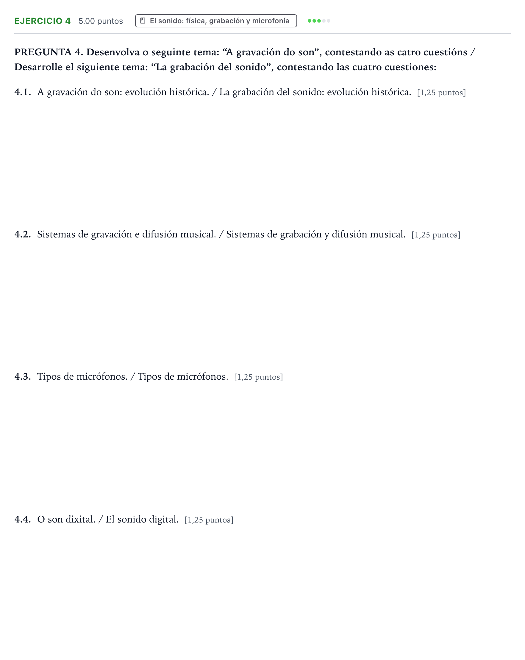 Enunciado: Problema 4 · Cultura Audiovisual II PAU Galicia Extraordinaria 2022