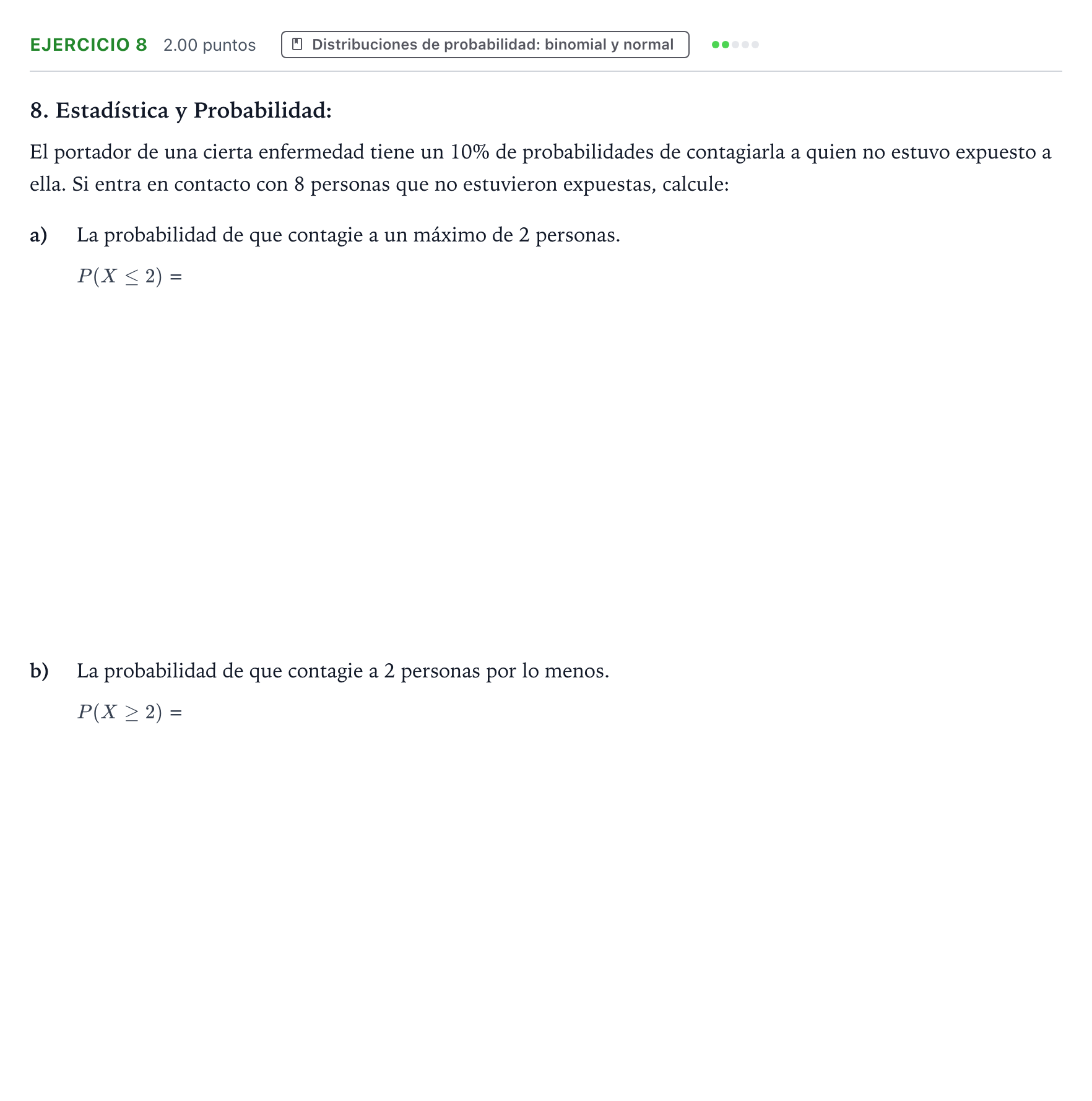 Enunciado: Problema 8 · Matemáticas II PAU Galicia Ordinaria 2021