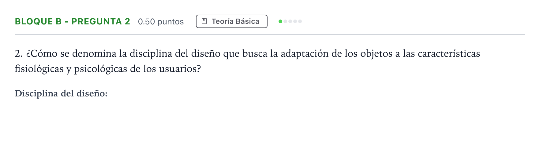 Enunciado: Bloque B - Pregunta 2 · Diseño PAU Andalucía Ordinaria Titular 2021