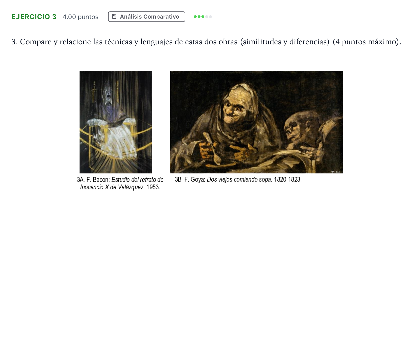 Enunciado: Problema 3 · Fundamentos Artísticos PAU Andalucía Extraordinaria Titular 2021
