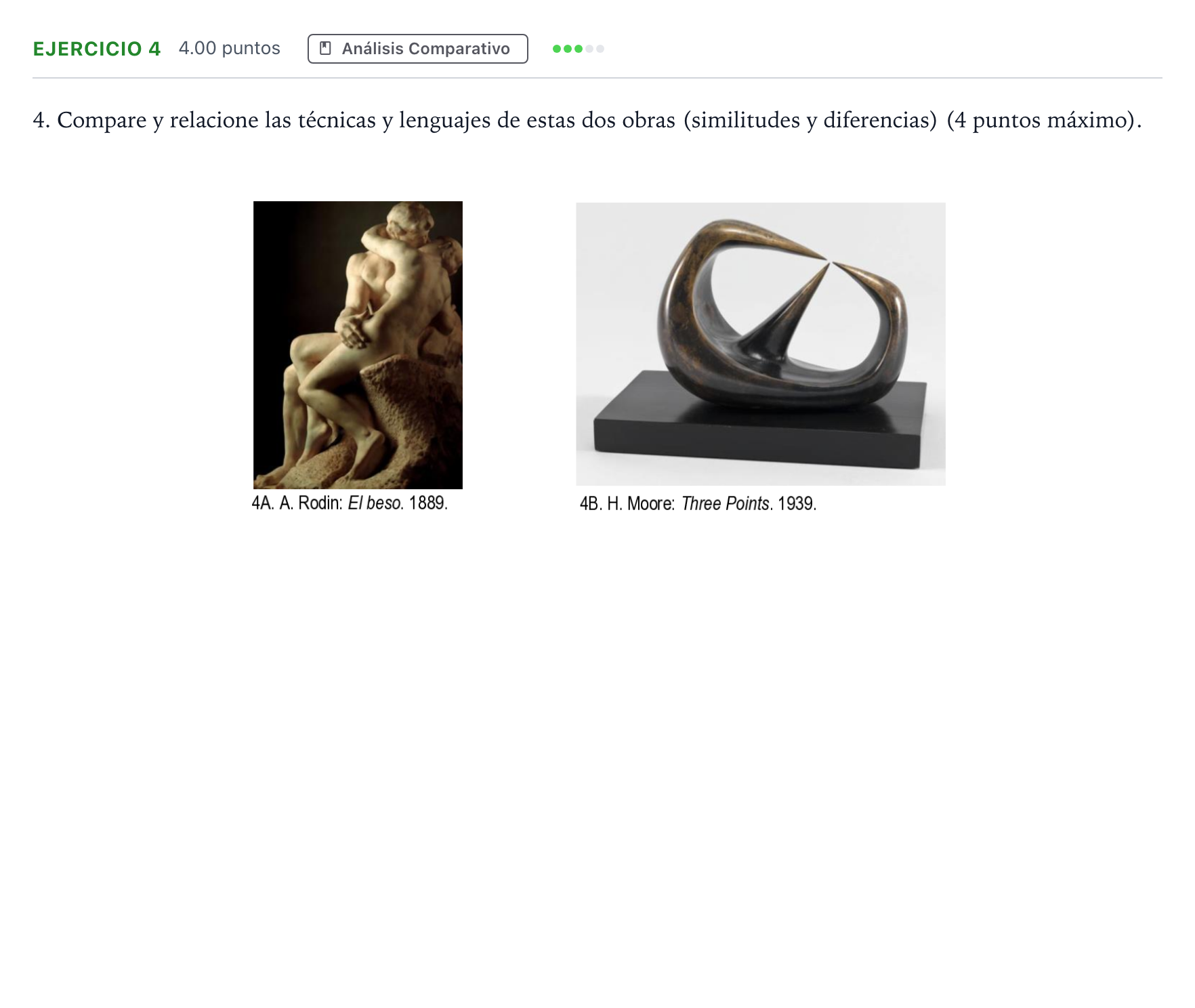 Enunciado: Problema 4 · Fundamentos Artísticos PAU Andalucía Extraordinaria Titular 2021