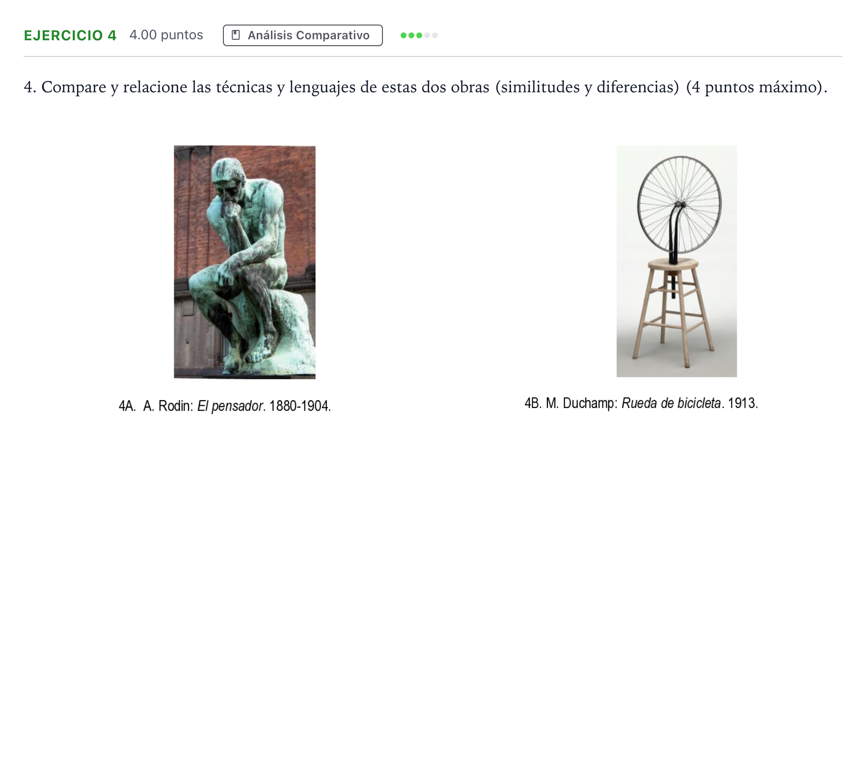 Enunciado: Problema 4 · Fundamentos Artísticos PAU Andalucía Ordinaria Suplente 2021