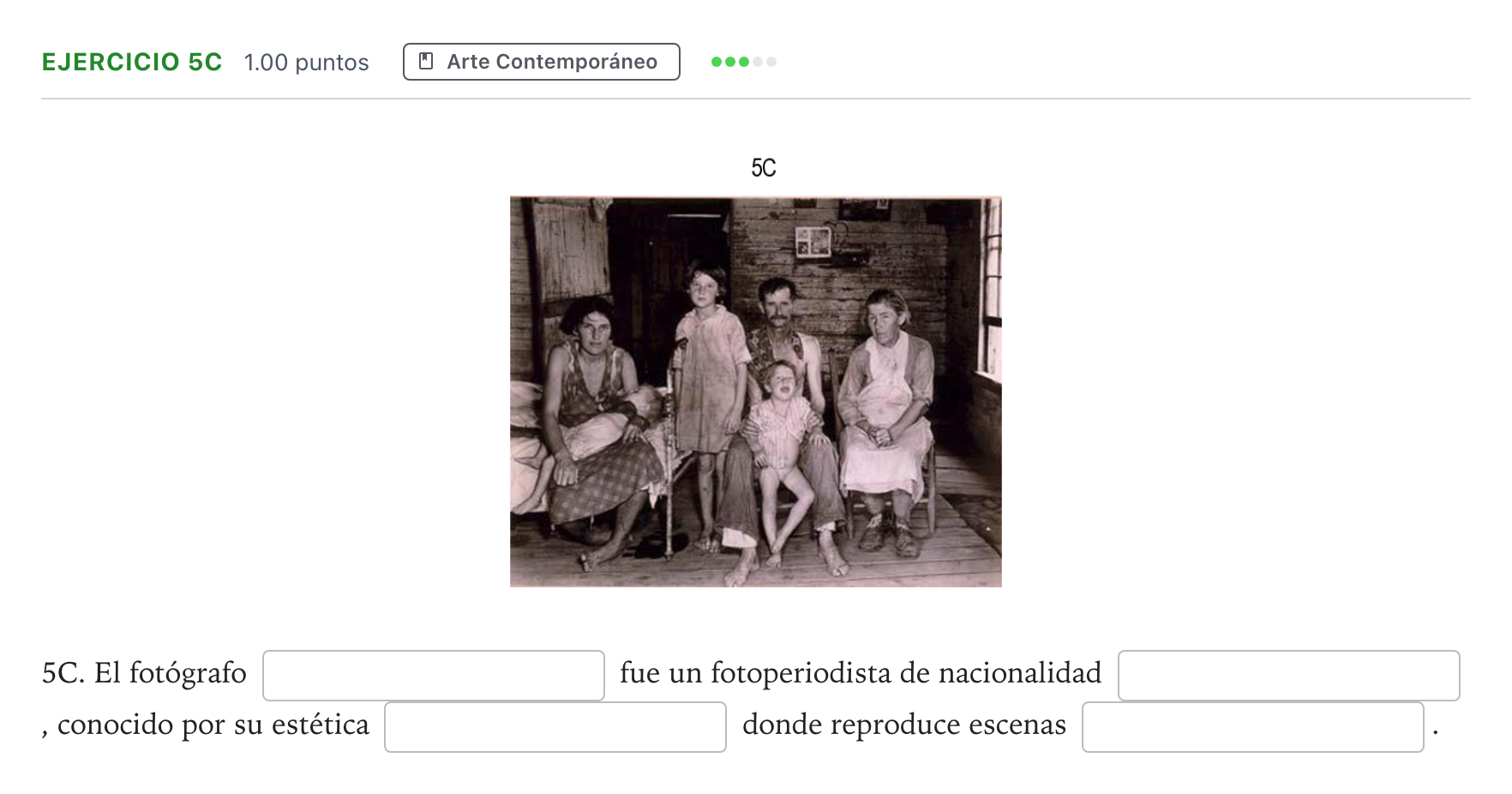 Enunciado: Ejercicio 5C · Fundamentos Artísticos PAU Andalucía Ordinaria Suplente 2021