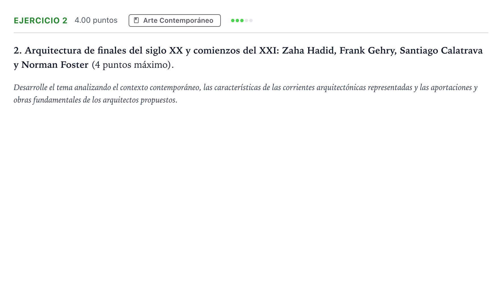 Enunciado: Problema 2 · Fundamentos Artísticos PAU Andalucía Ordinaria Titular 2021