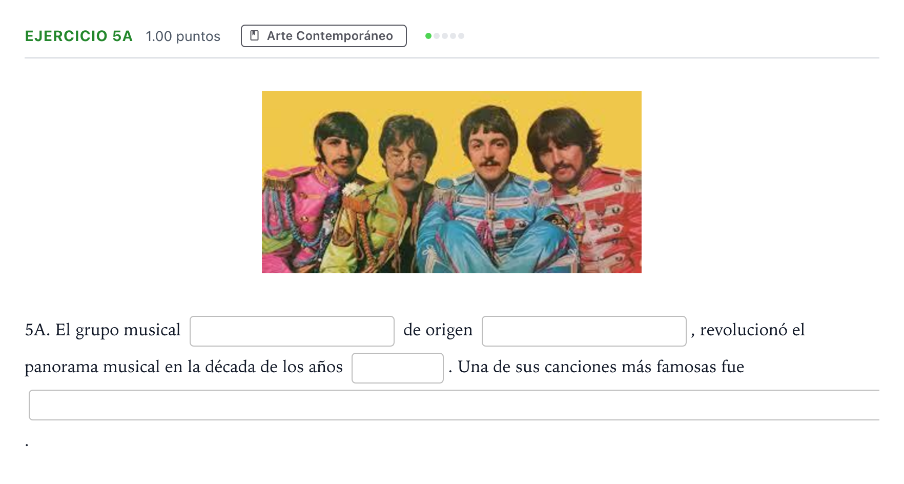 Enunciado: Ejercicio 5A · Fundamentos Artísticos PAU Andalucía Ordinaria Titular 2021