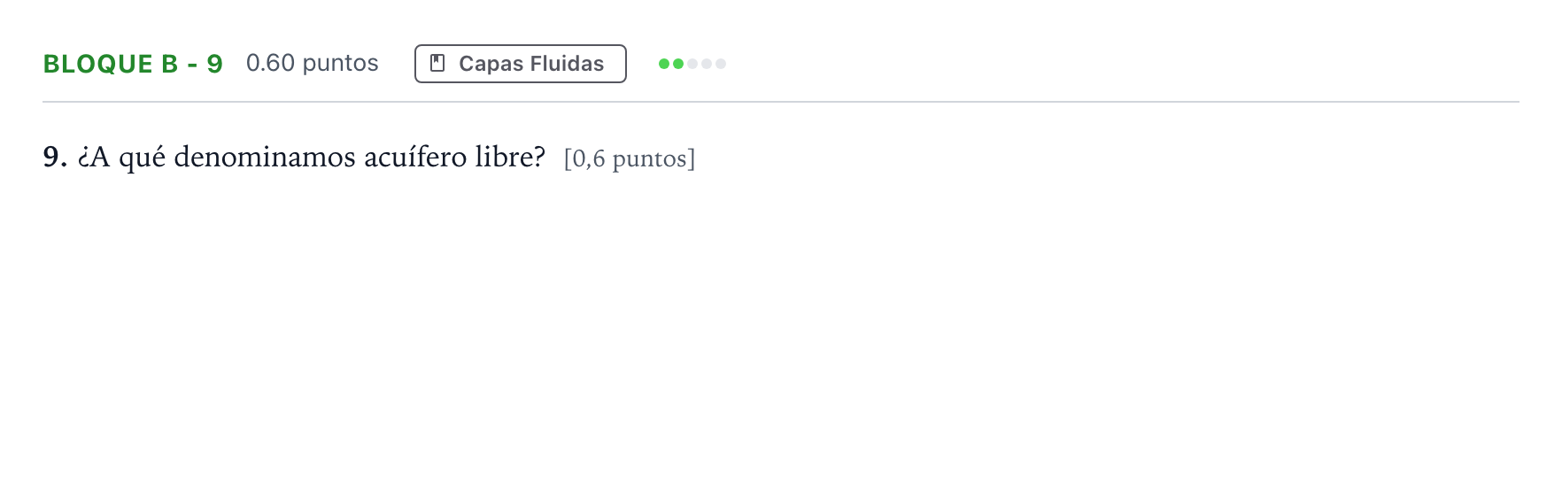 Enunciado: Bloque B - 9 · Geología PAU Andalucía Extraordinaria Suplente 2021