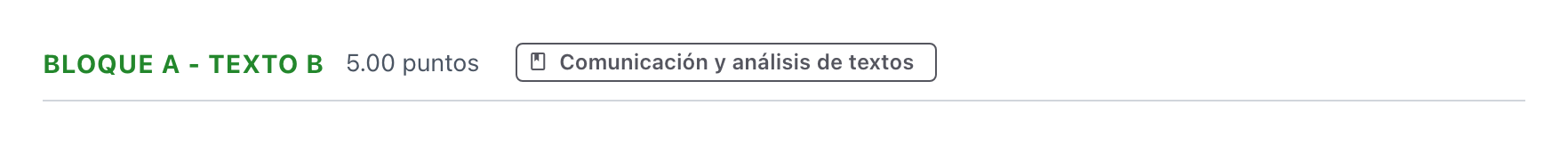 Enunciado: Bloque A - Texto B · Lengua Castellana y Literatura II PAU Andalucía Extraordinaria Suplente 2021
