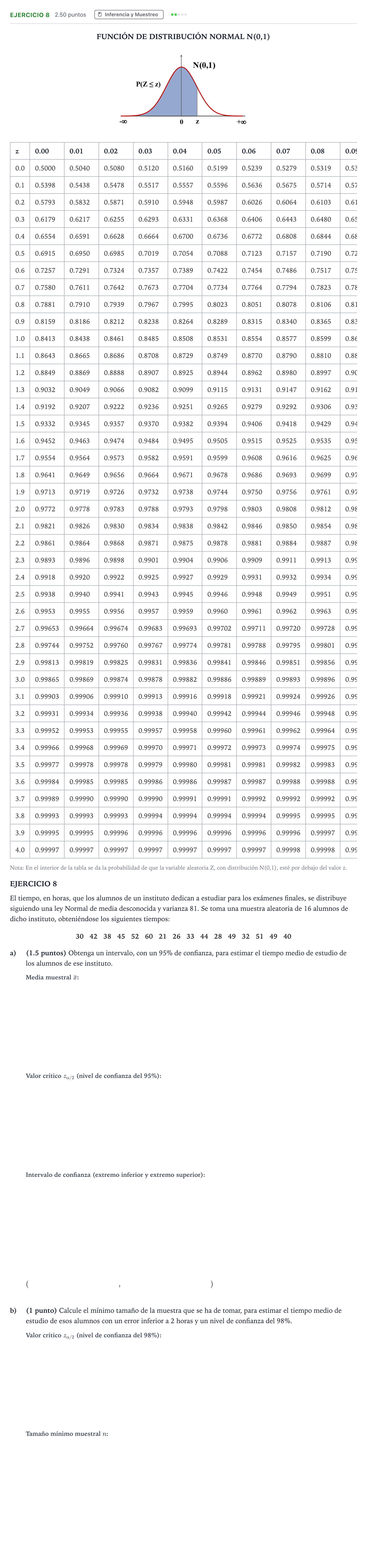 Enunciado: Ejercicio 8 · Matemáticas aplicadas a las Ciencias Sociales II PAU Andalucía Extraordinaria Suplente 2021
