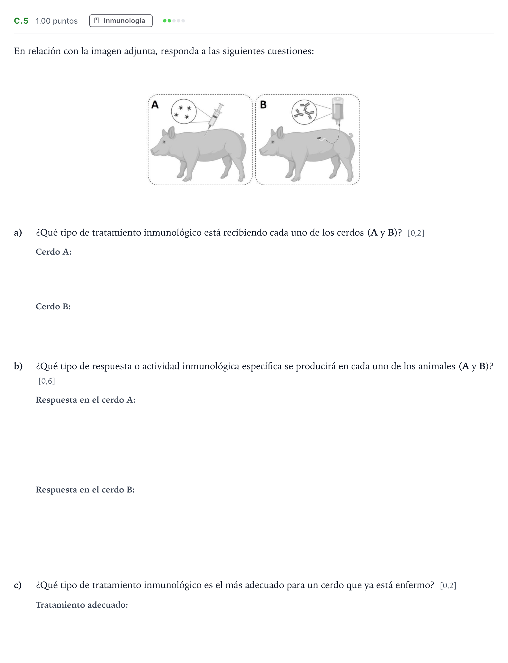 Enunciado: Ejercicio C.5 · Biología PAU Andalucía Ordinaria Titular 2022
