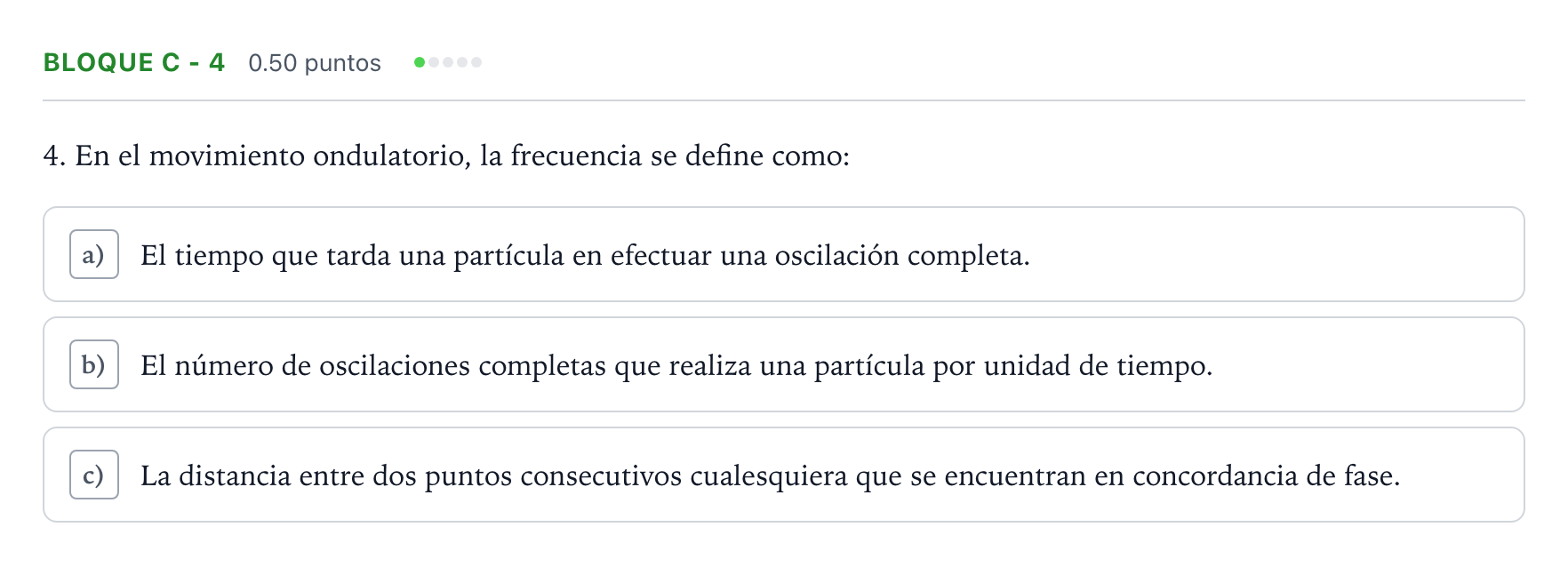 Enunciado: Bloque C - 4 · Cultura Audiovisual II PAU Andalucía Ordinaria Suplente 2022