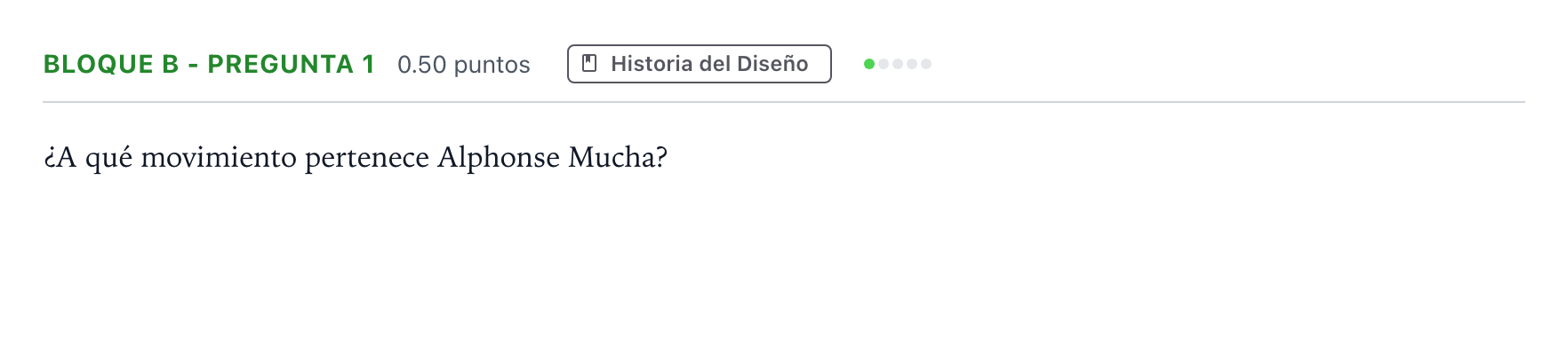 Enunciado: Bloque B - Pregunta 1 · Diseño PAU Andalucía Ordinaria Reserva 2022