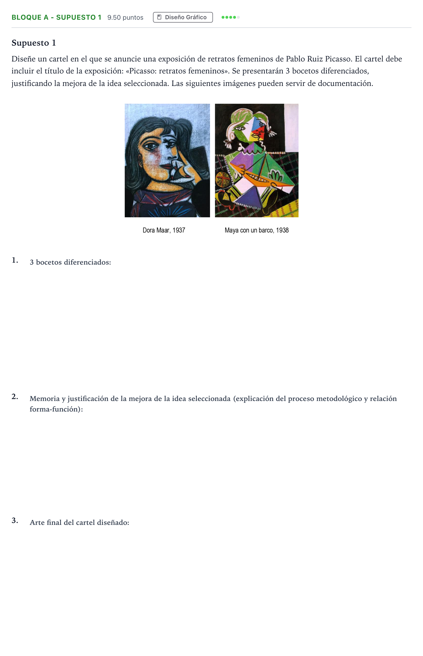 Enunciado: Bloque A - Supuesto 1 · Diseño PAU Andalucía Ordinaria Titular 2022