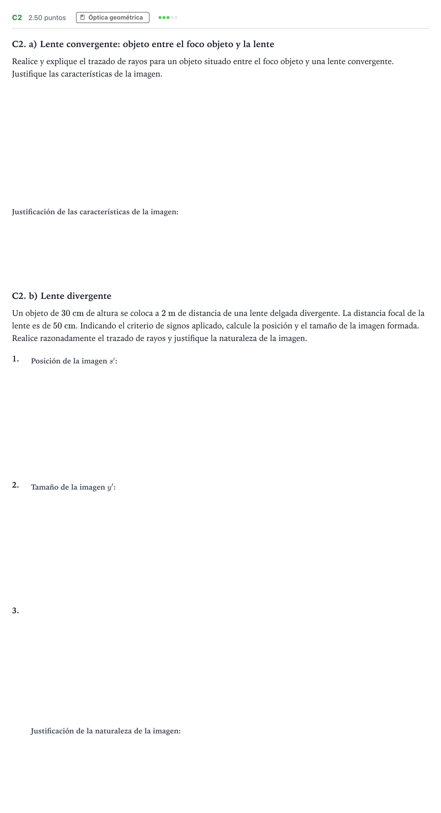 Enunciado: Ejercicio C2 · Física PAU Andalucía Ordinaria Titular 2022