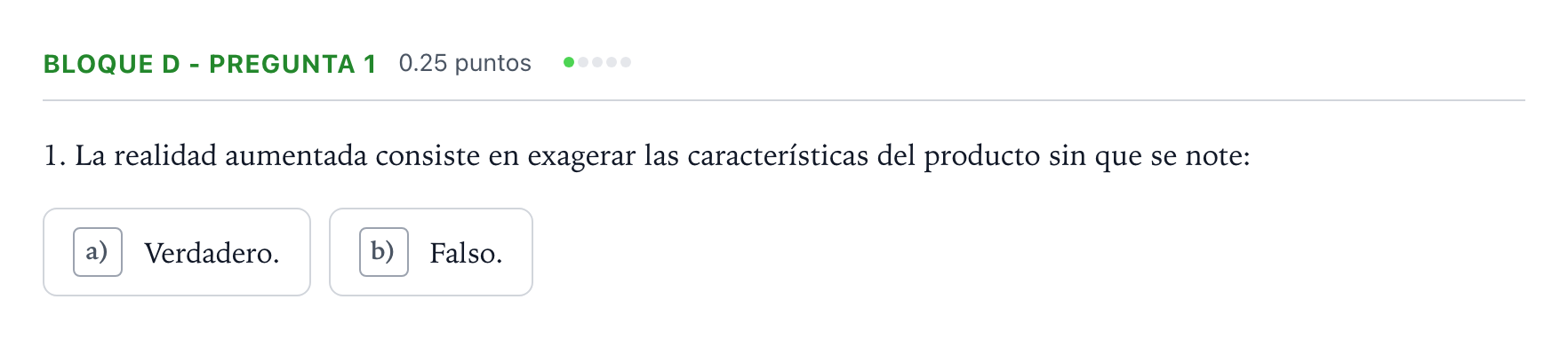 Enunciado: Bloque D - Pregunta 1 · Cultura Audiovisual II PAU Andalucía Ordinaria Titular 2023