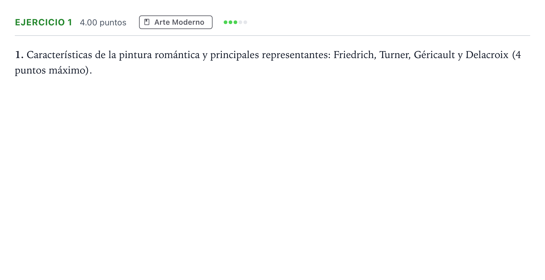 Enunciado: Problema 1 · Fundamentos Artísticos PAU Andalucía Extraordinaria Reserva 2023