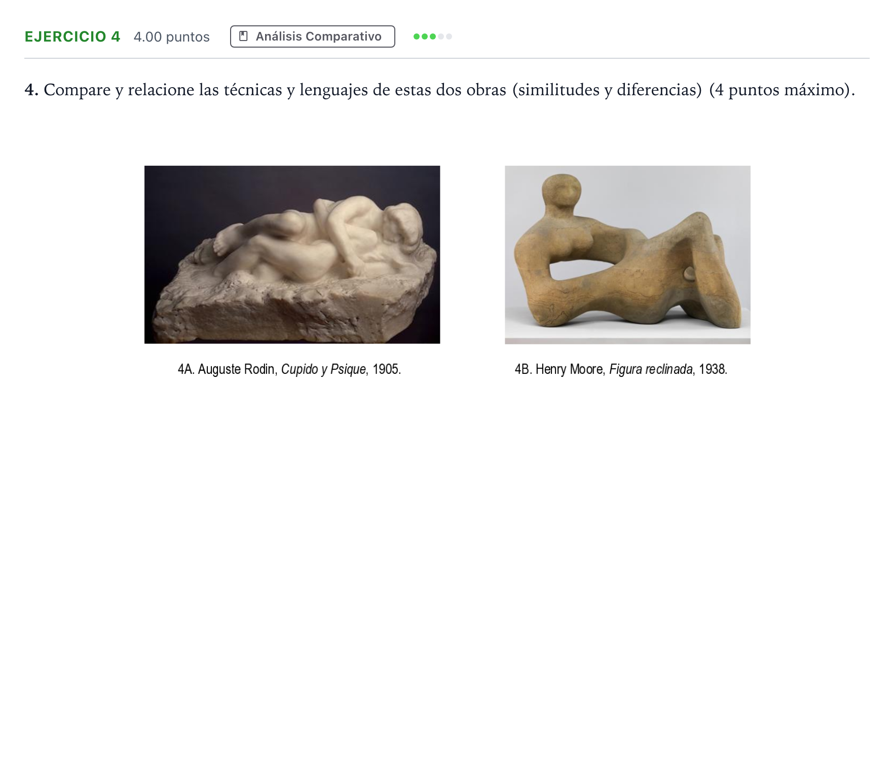 Enunciado: Problema 4 · Fundamentos Artísticos PAU Andalucía Extraordinaria Reserva 2023