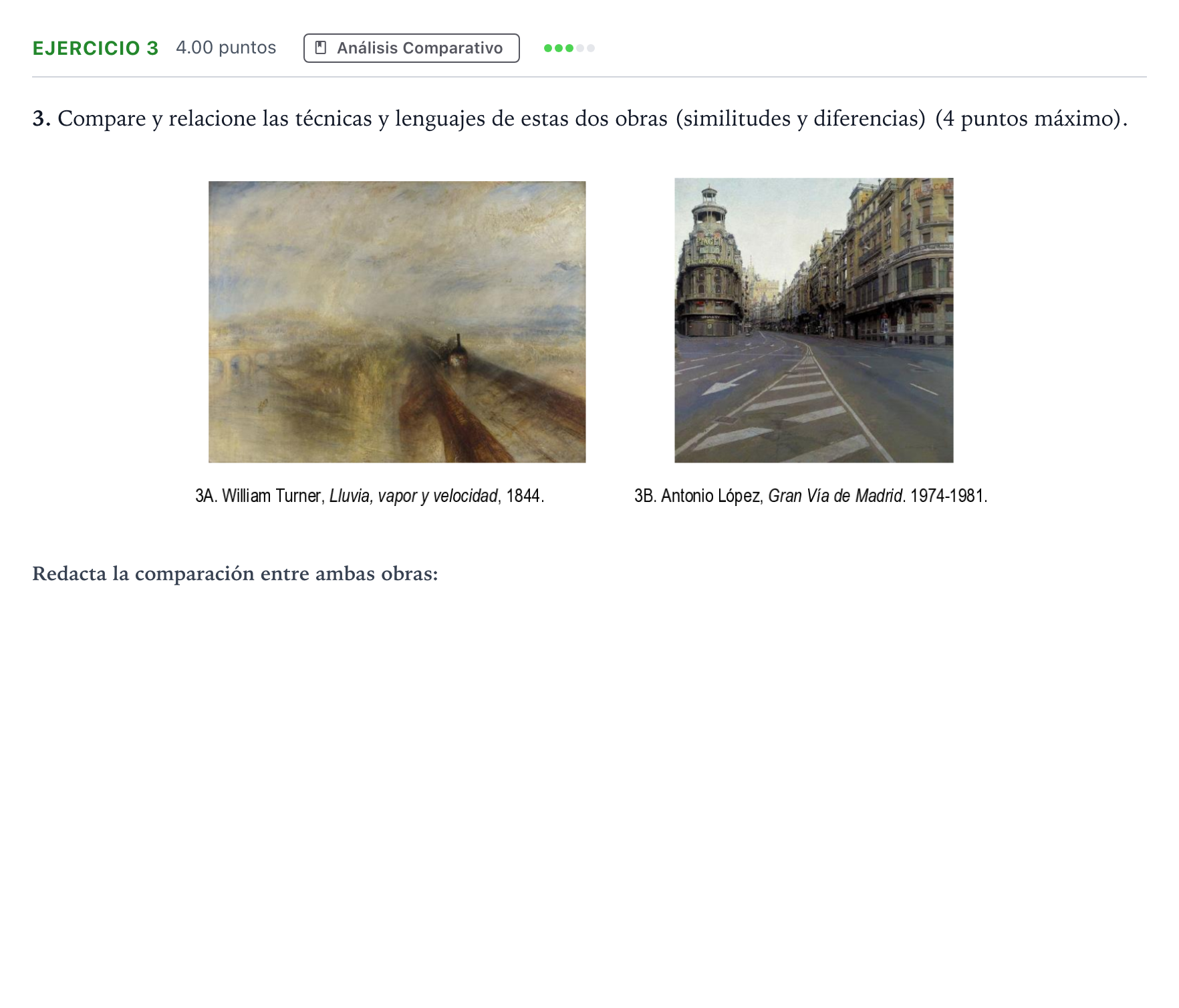 Enunciado: Problema 3 · Fundamentos Artísticos PAU Andalucía Extraordinaria Titular 2023