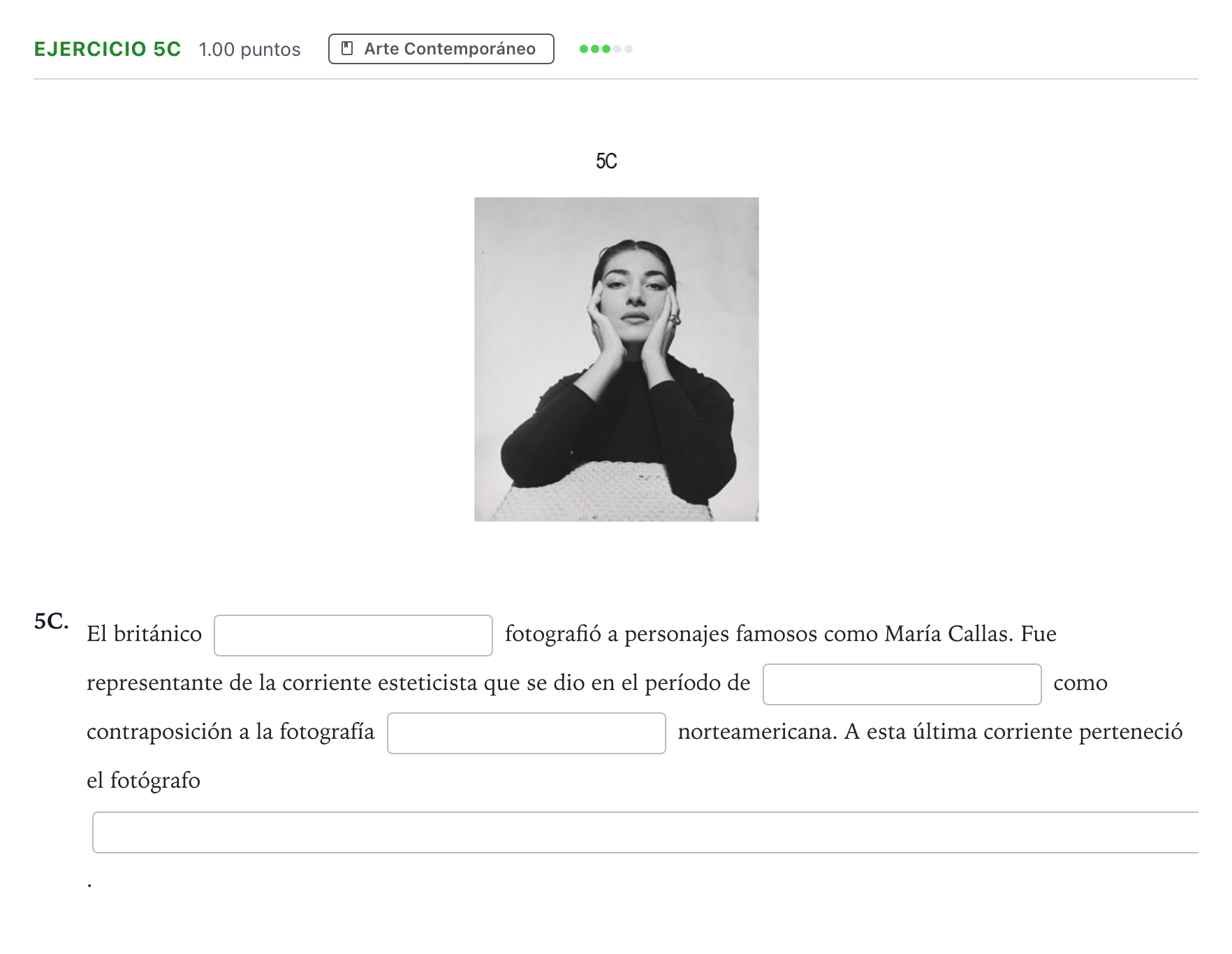 Enunciado: Ejercicio 5C · Fundamentos Artísticos PAU Andalucía Ordinaria Reserva 2023