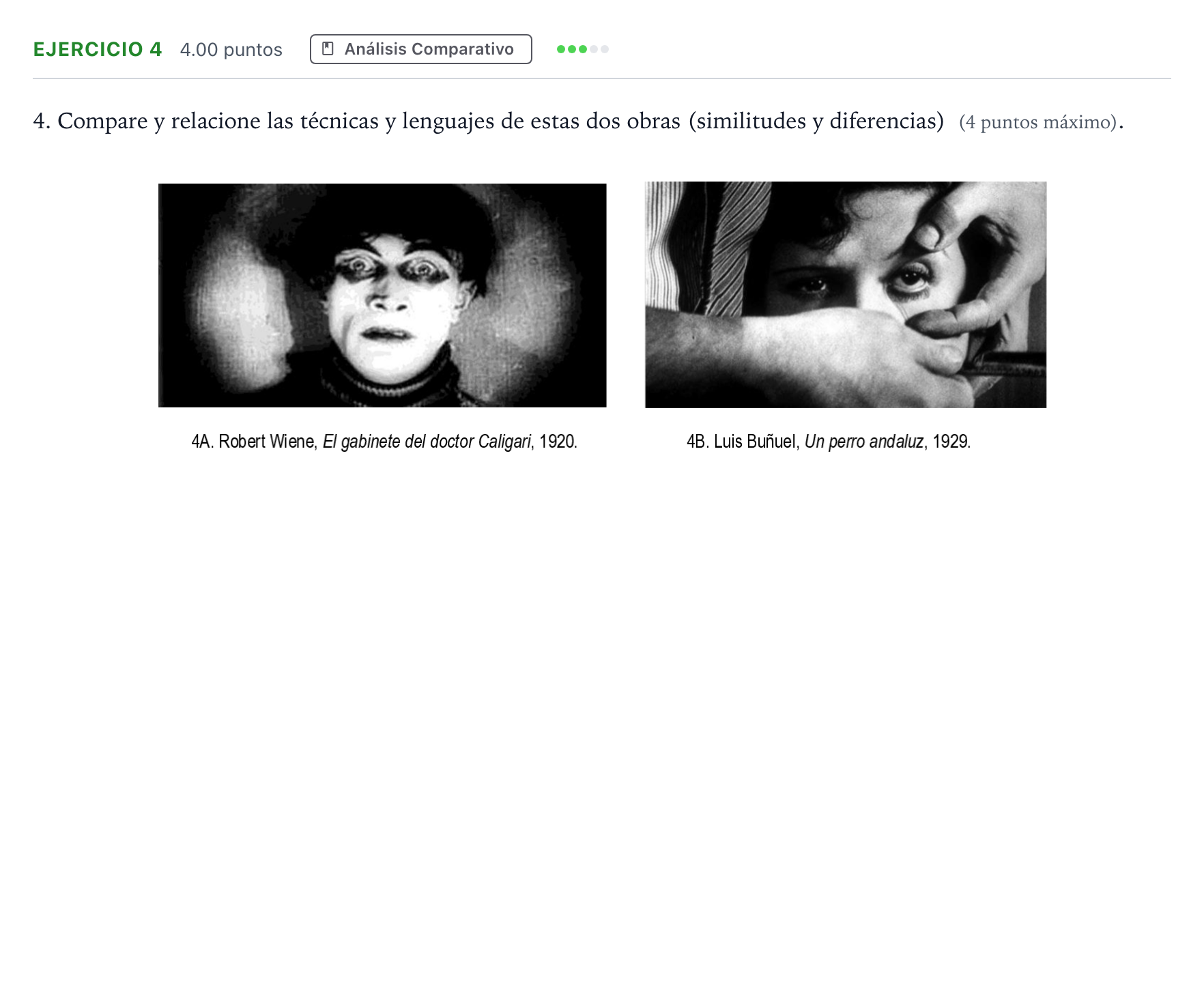 Enunciado: Problema 4 · Fundamentos Artísticos PAU Andalucía Ordinaria Suplente 2023