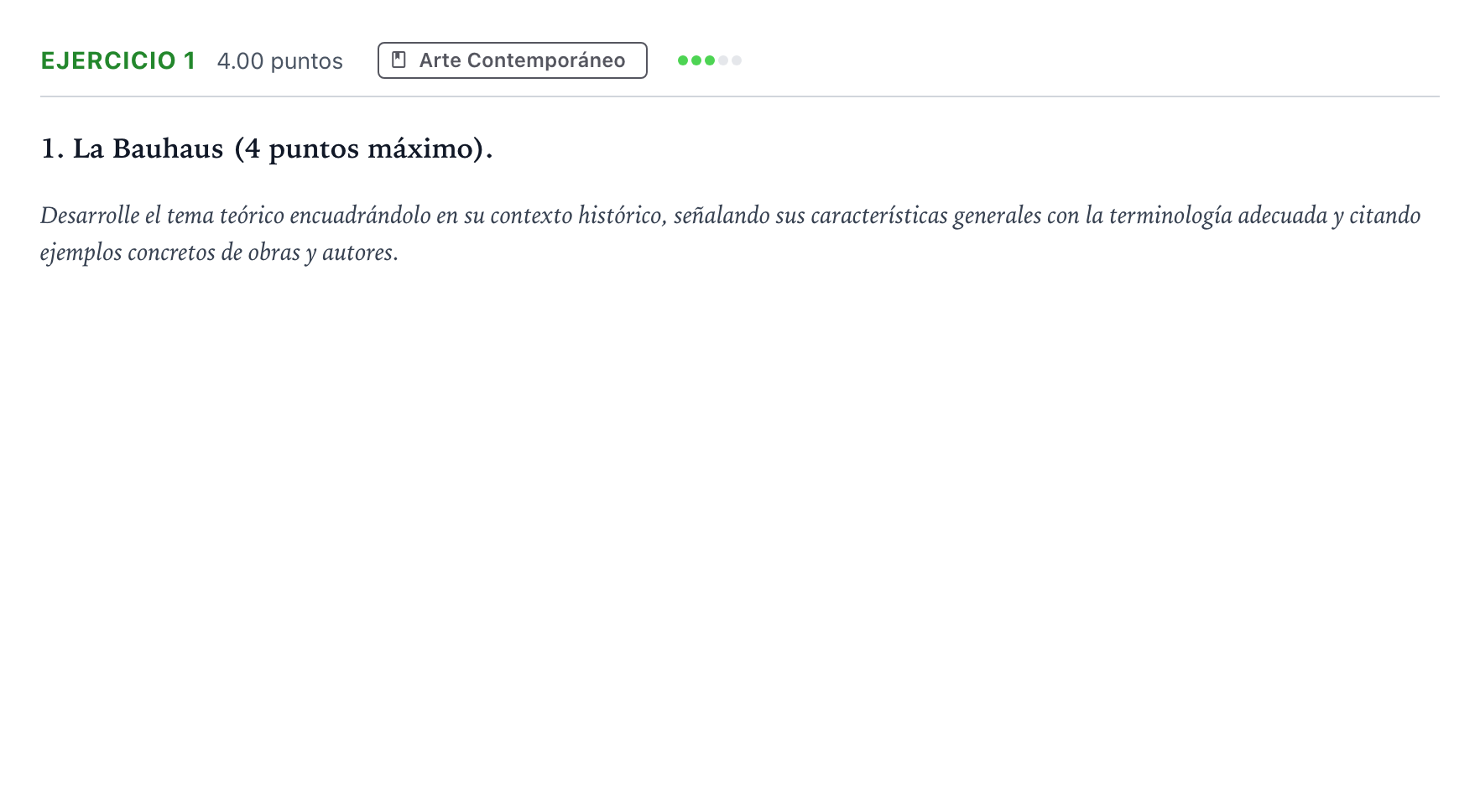 Enunciado: Problema 1 · Fundamentos Artísticos PAU Andalucía Ordinaria Titular 2023