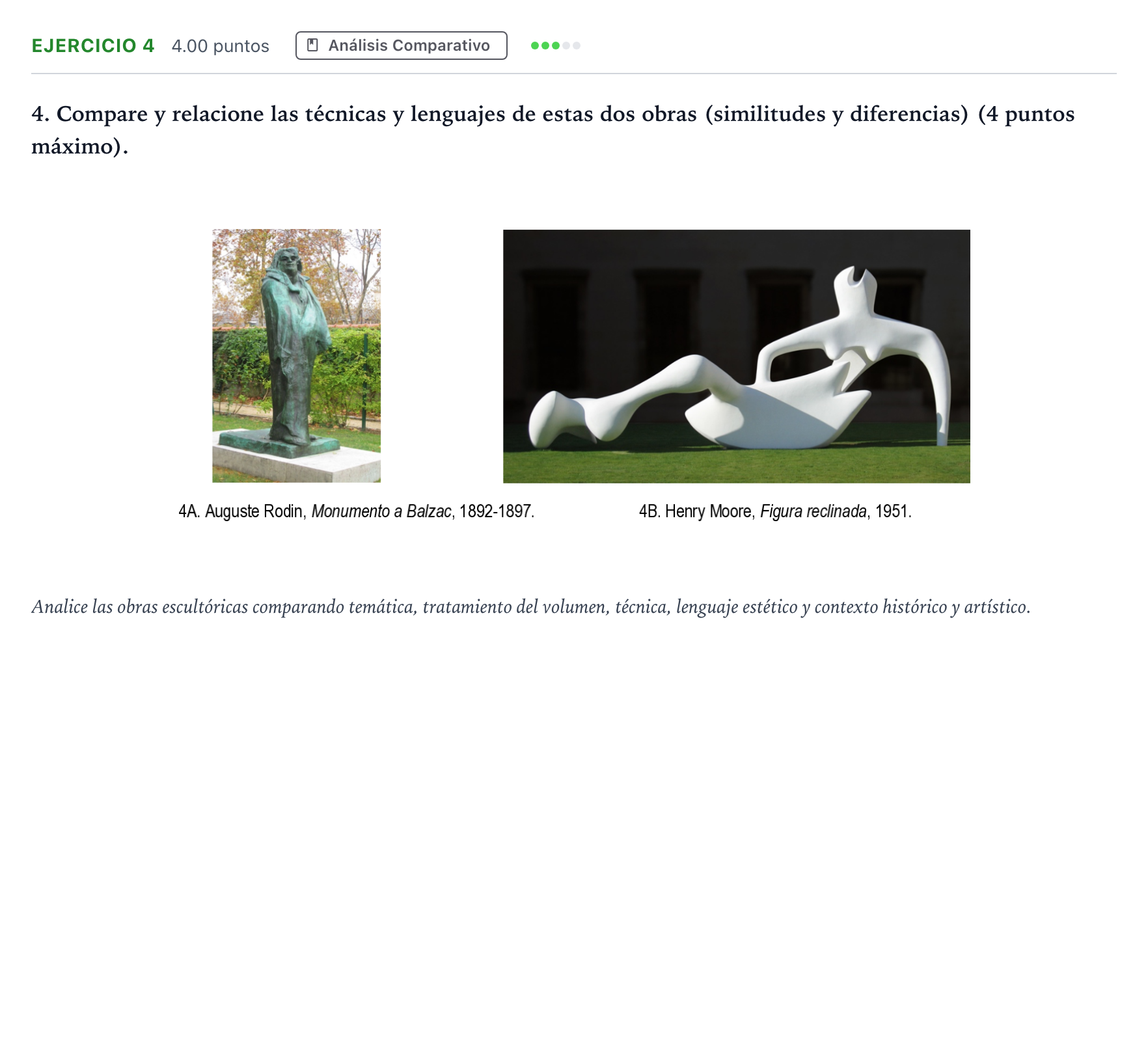 Enunciado: Problema 4 · Fundamentos Artísticos PAU Andalucía Ordinaria Titular 2023