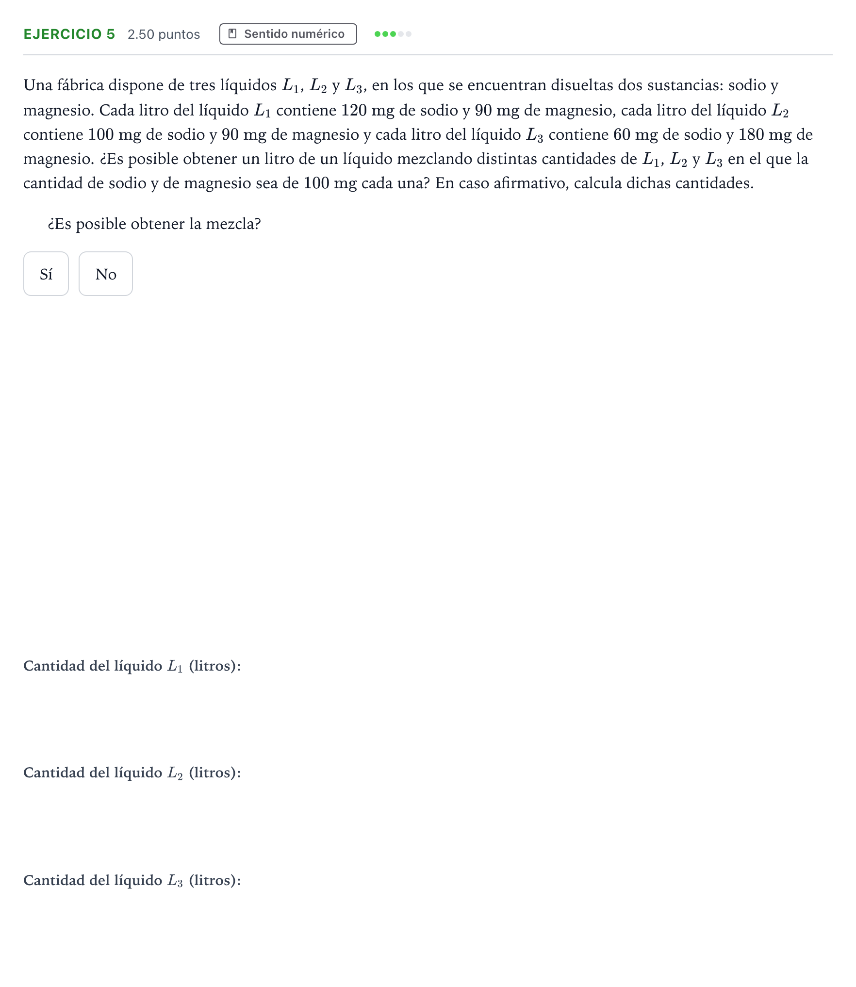 Enunciado: EJERCICIO 5 · Matemáticas II PAU Andalucía Ordinaria Reserva 2023