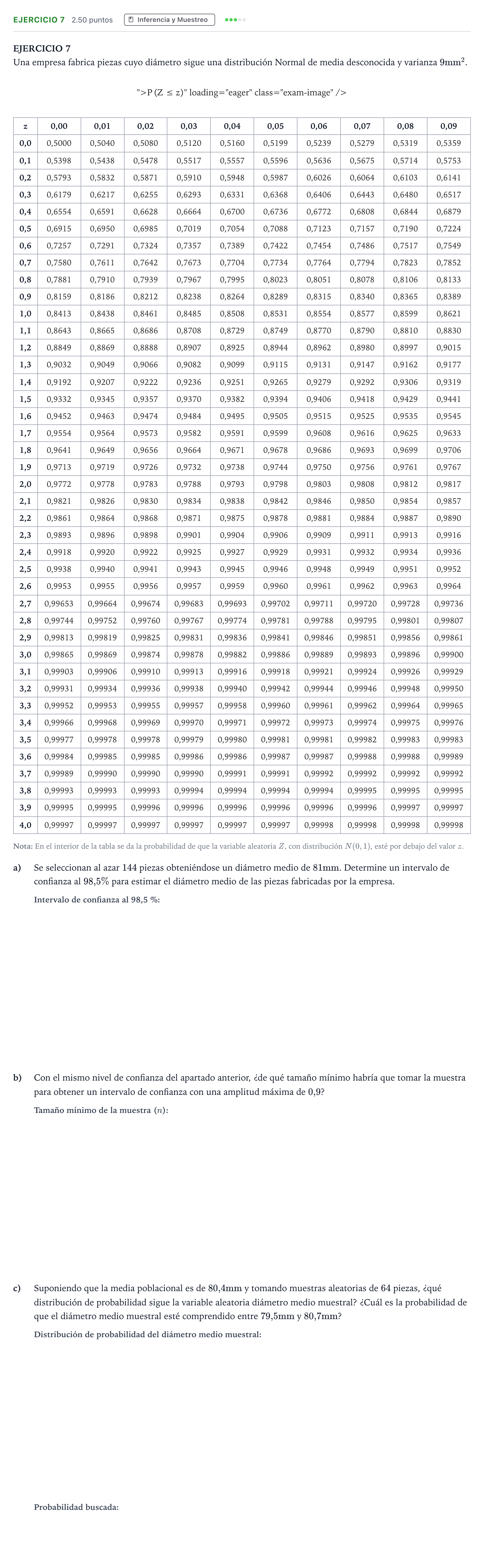 Enunciado: Ejercicio 7 · Matemáticas aplicadas a las Ciencias Sociales II PAU Andalucía Extraordinaria Suplente 2023