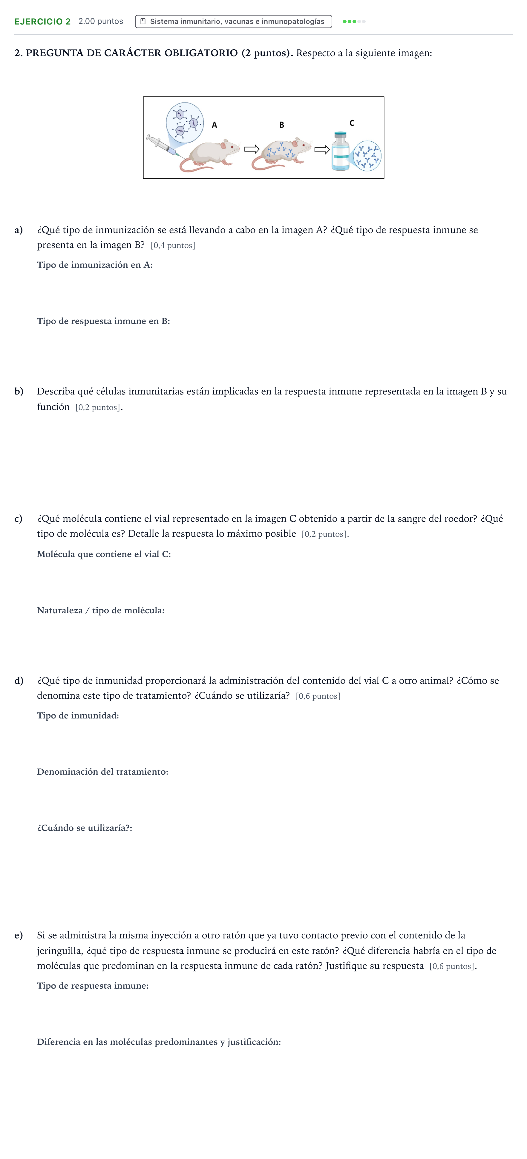 Enunciado: Problema 2 · Biología PAU Aragón Extraordinaria 2026