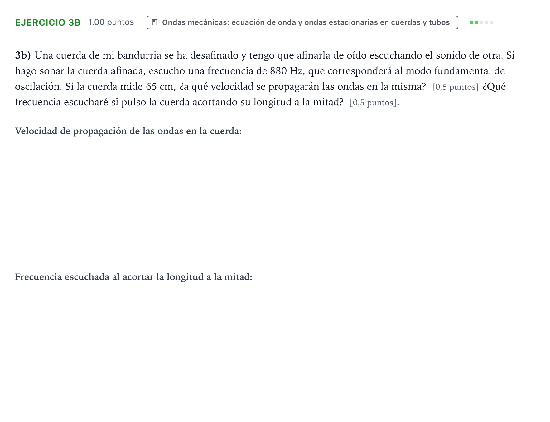 Enunciado: Ejercicio 3b · Física PAU Aragón Ordinaria 2026