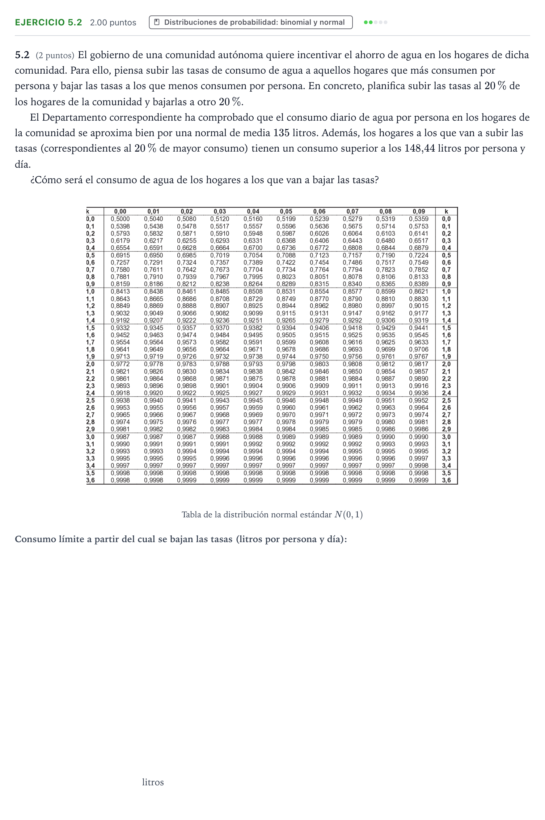 Enunciado: Ejercicio 5.2 · Matemáticas II PAU Aragón Extraordinaria 2026
