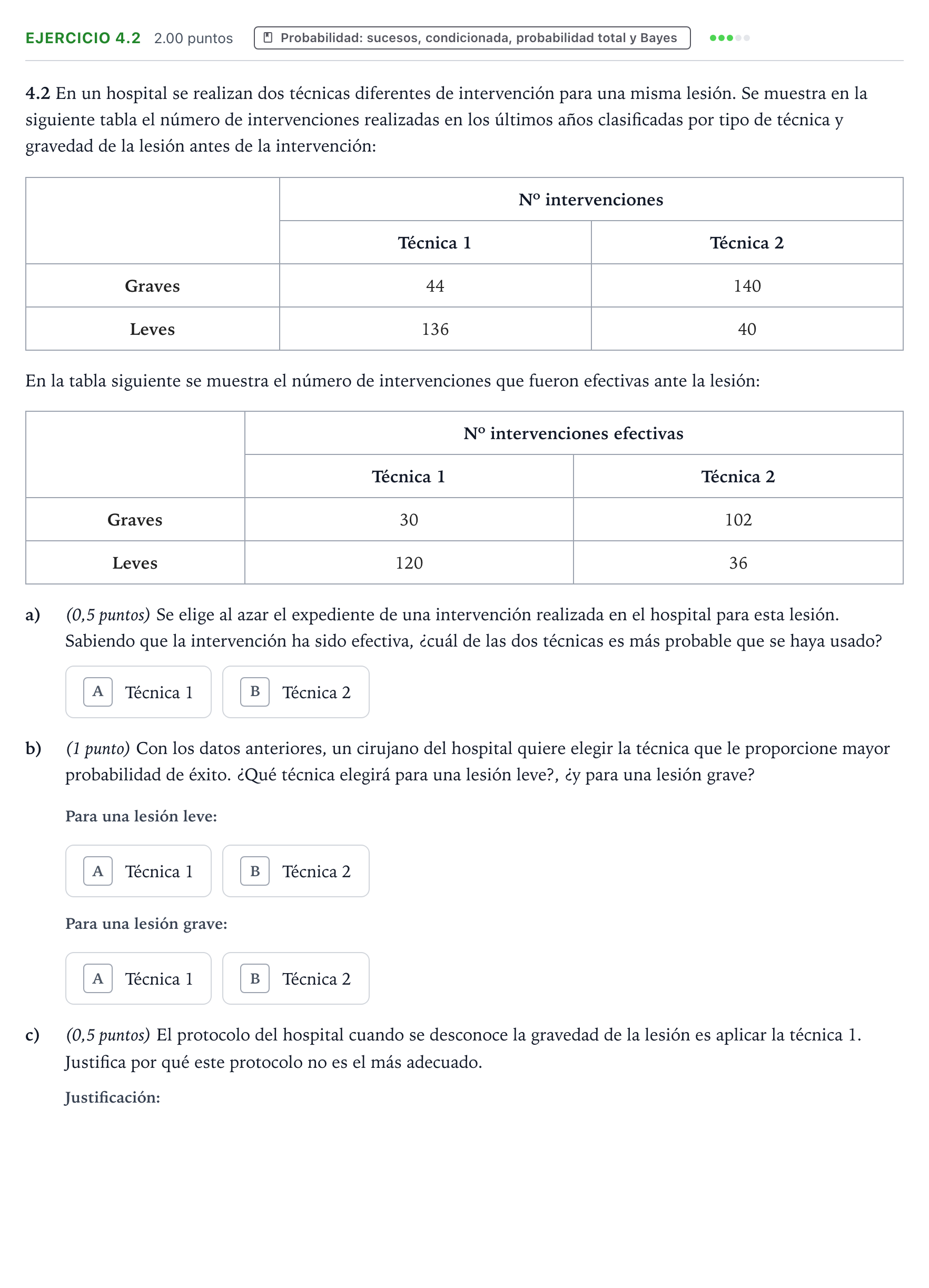 Enunciado: Ejercicio 4.2 · Matemáticas II PAU Aragón Ordinaria 2026