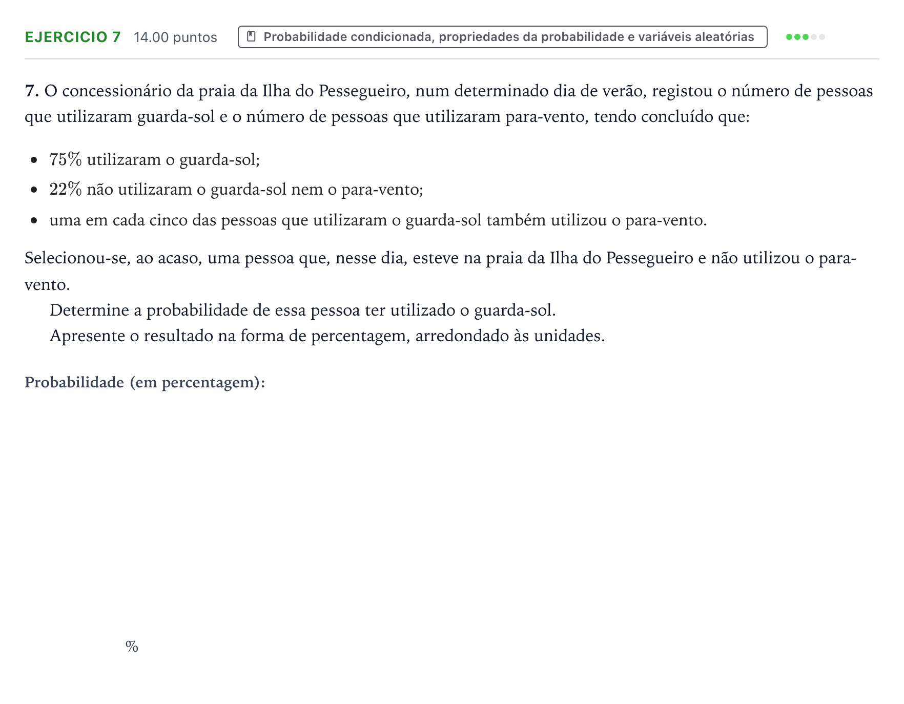 Enunciado: Exercício 7 · Exame Nacional Matemática A 1.ª fase 2026