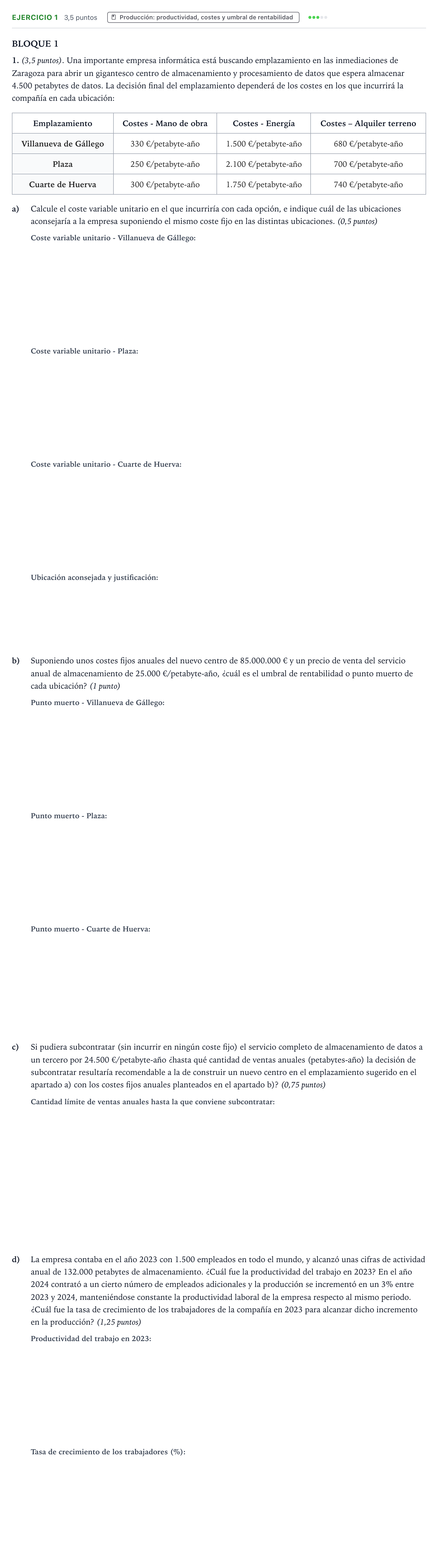 Enunciado: Problema 1 · Empresa y Diseño de Modelos de Negocio PAU Aragón Ordinaria 2025