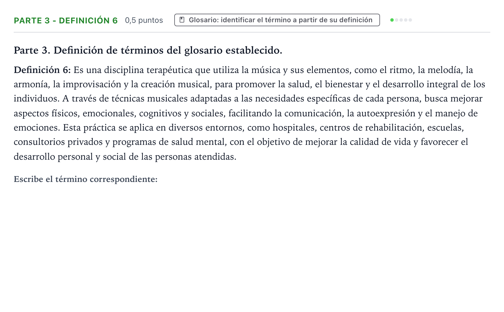 Enunciado: Ejercicio Parte 3 - Definición 6 · Análisis Musical II PAU Aragón Extraordinaria 2025