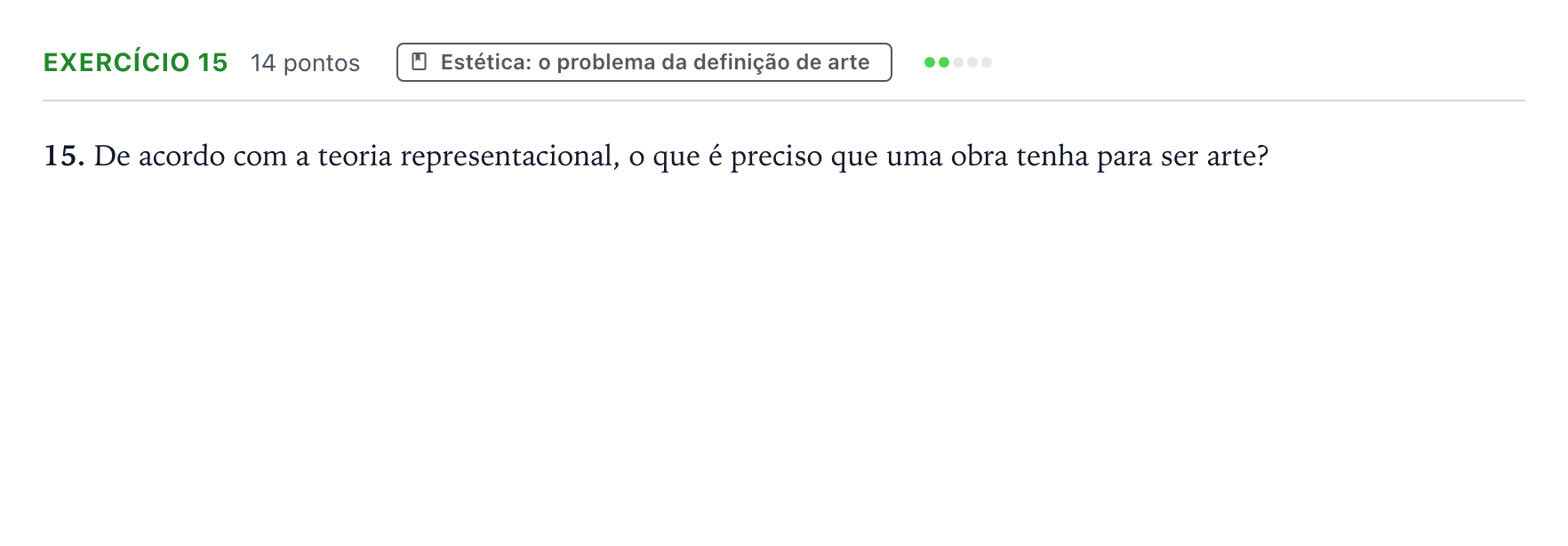 Enunciado: Exercício 15 · Exame Nacional Filosofia 2.ª fase 2026