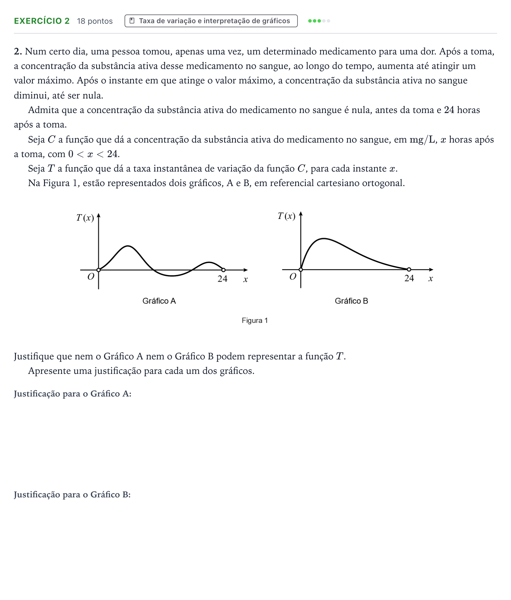 Enunciado: Exercício 2 · Exame Nacional Matemática B Época especial 2026