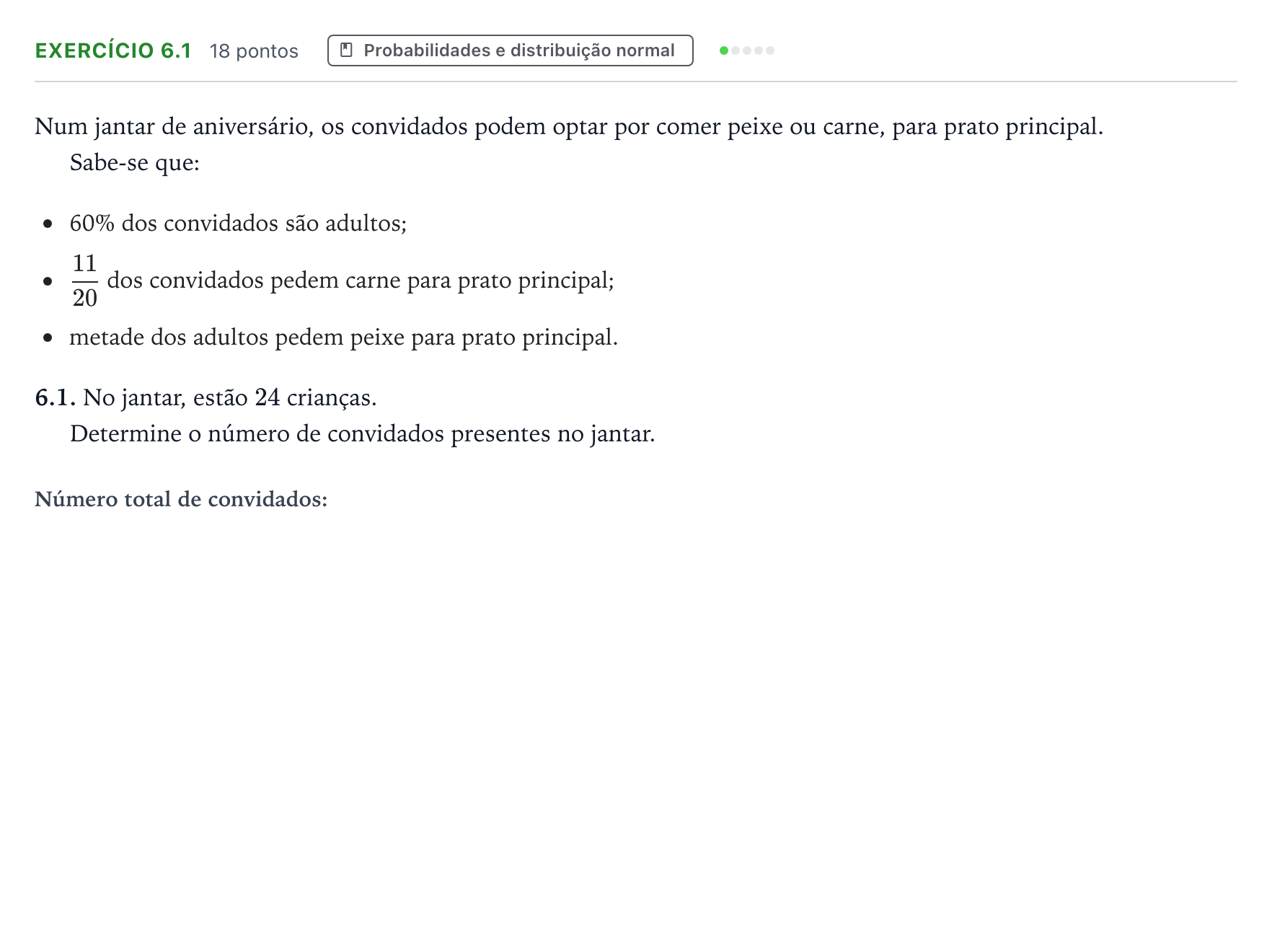 Enunciado: Exercício 6.1 · Exame Nacional Matemática B 2.ª fase 2026