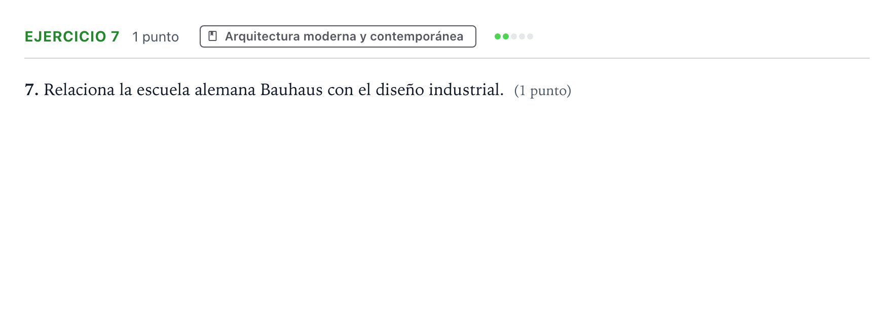 Enunciado: Problema 7 · Fundamentos Artísticos PAU Aragón Extraordinaria (Fundamentos del Arte II) 2024