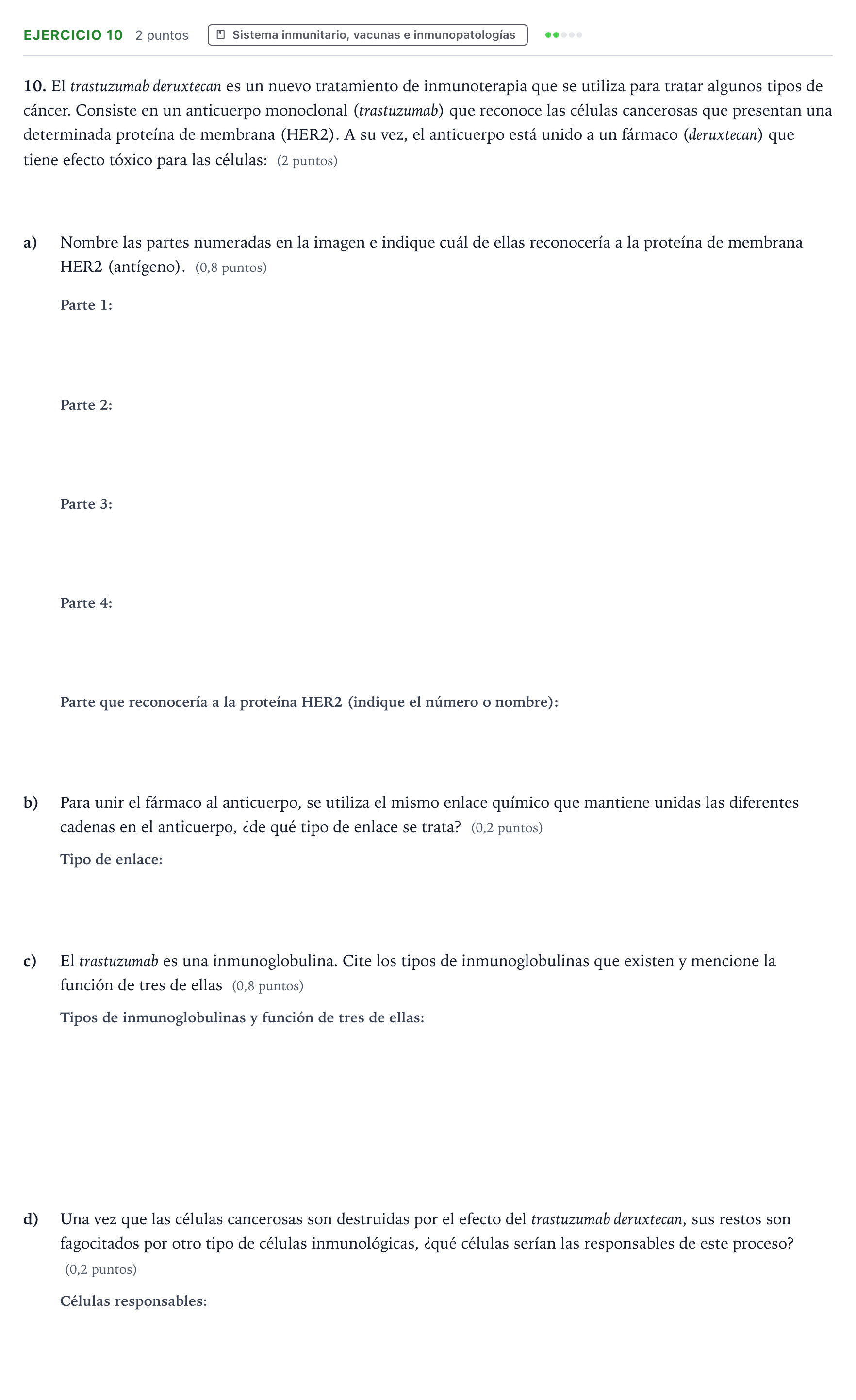Enunciado: Problema 10 · Biología PAU Aragón Ordinaria 2024