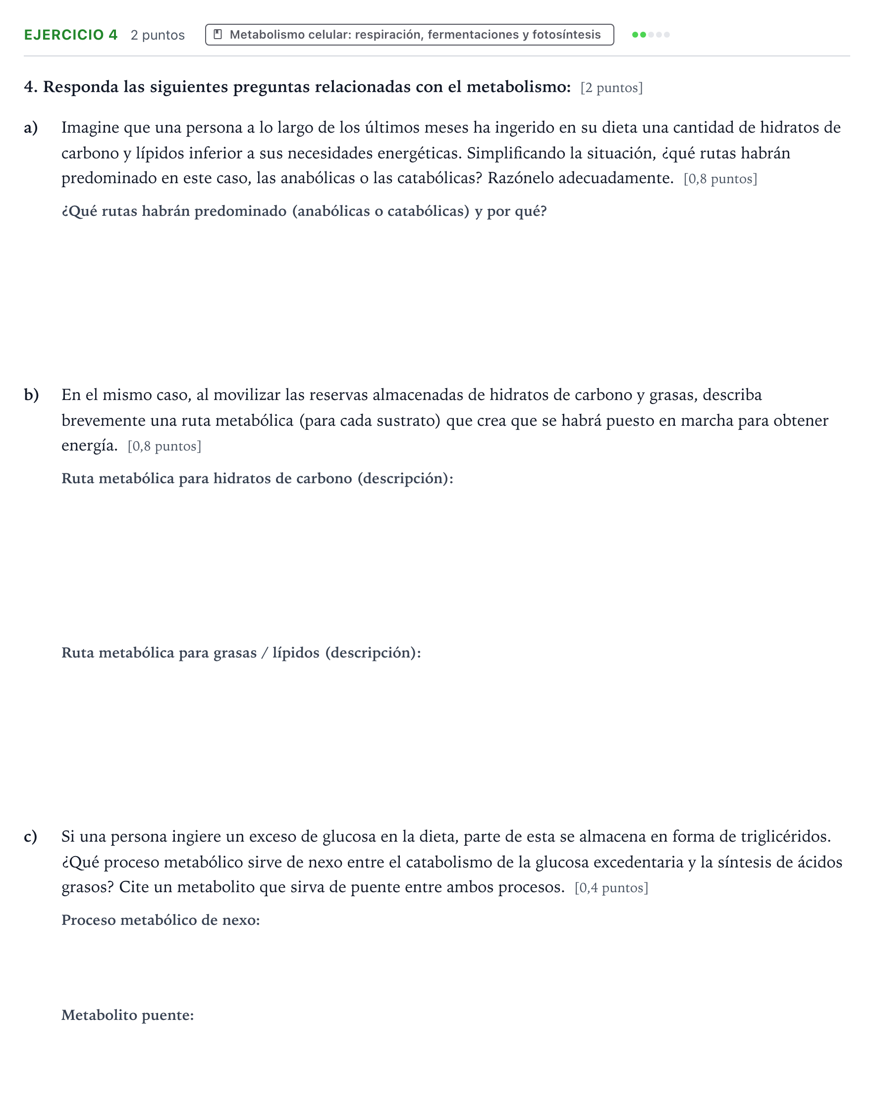 Enunciado: Problema 4 · Biología PAU Aragón Ordinaria 2024