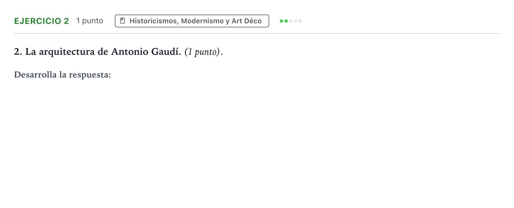 Enunciado: Problema 2 · Fundamentos Artísticos PAU Aragón Ordinaria (Fundamentos del Arte II) 2024