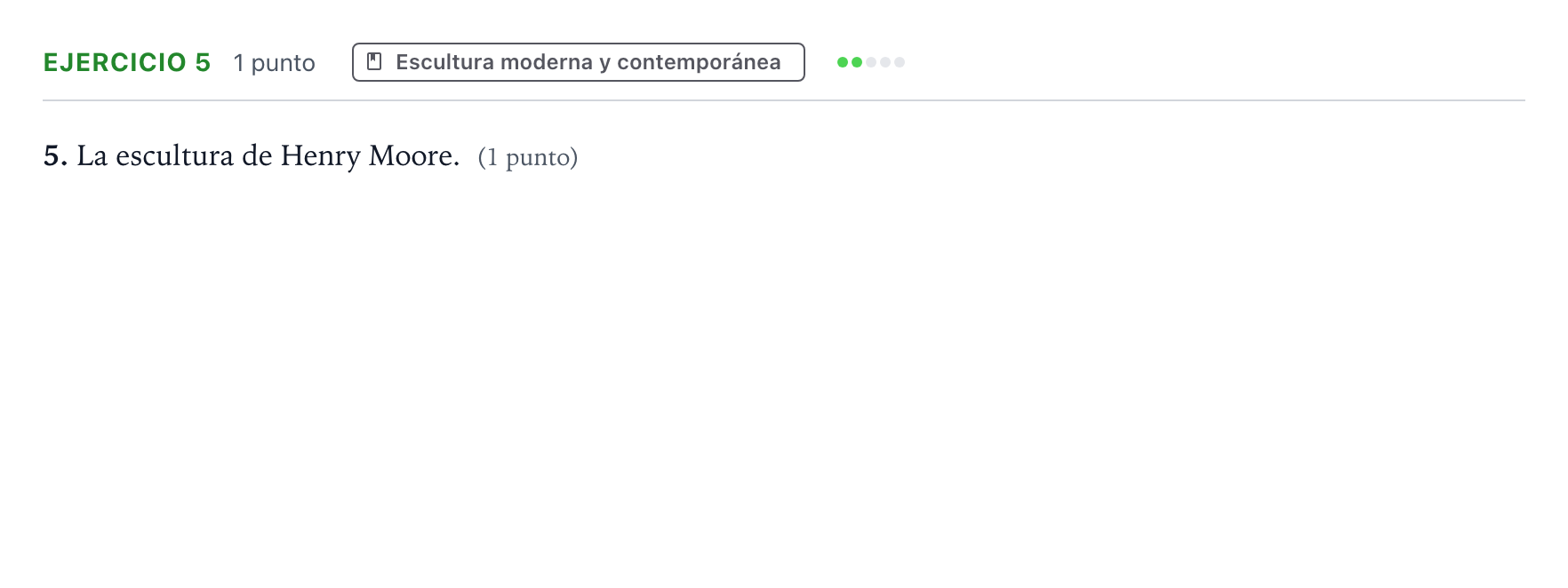 Enunciado: Problema 5 · Fundamentos Artísticos PAU Aragón Ordinaria (Fundamentos del Arte II) 2024