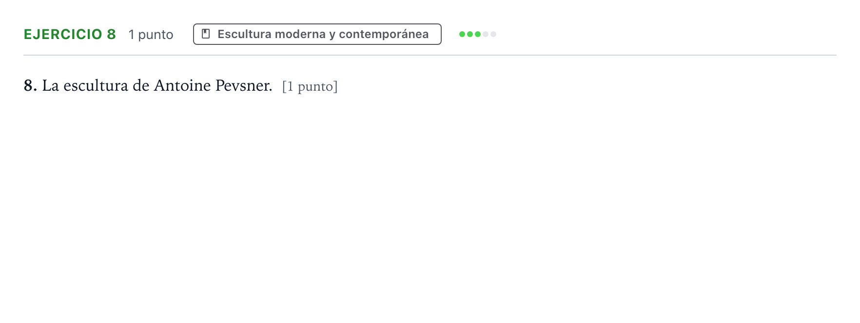 Enunciado: Problema 8 · Fundamentos Artísticos PAU Aragón Extraordinaria 2024
